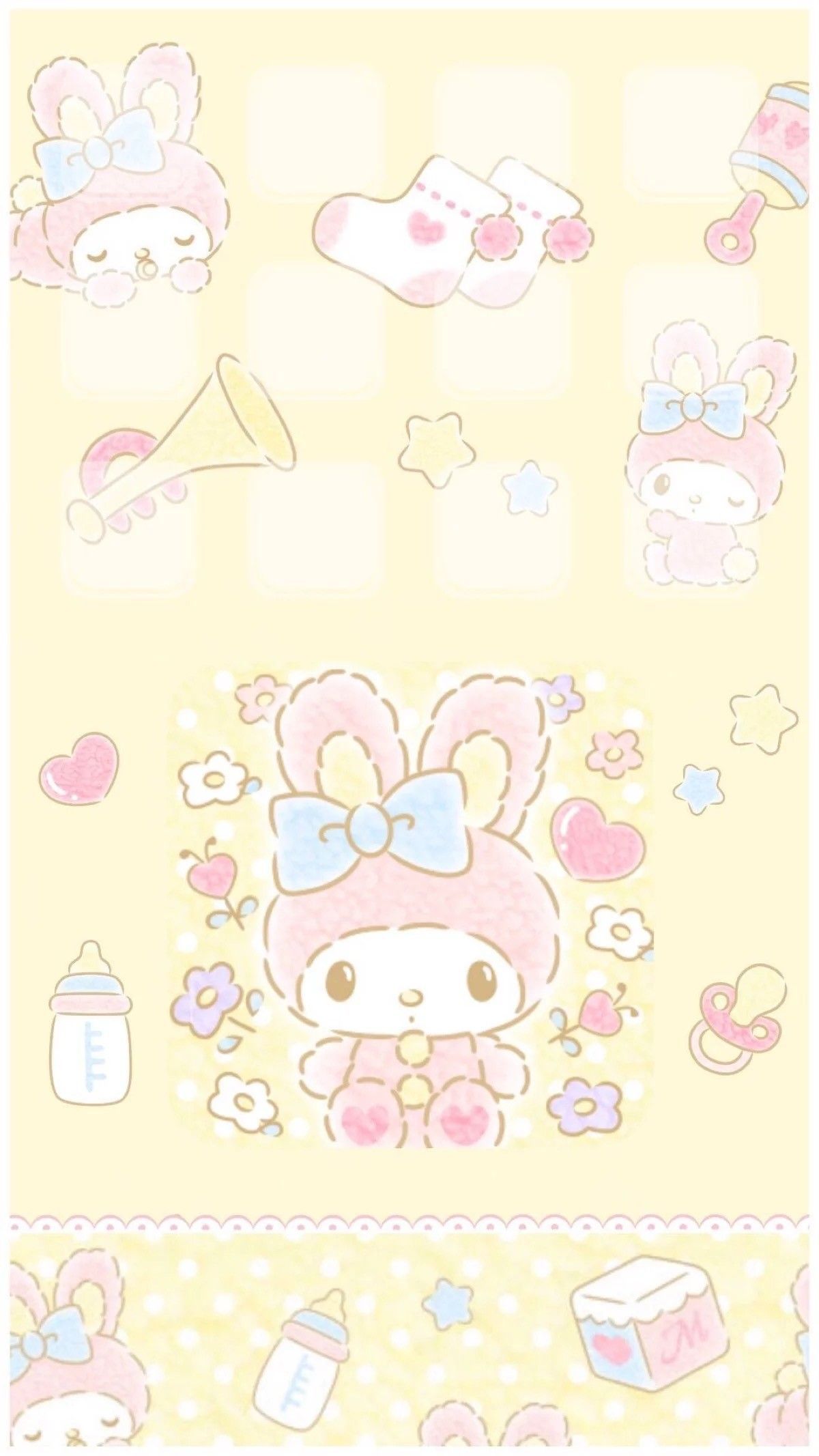 My Melody wallpaper for mobile devices! #MyMelody #Sanrio - Sanrio