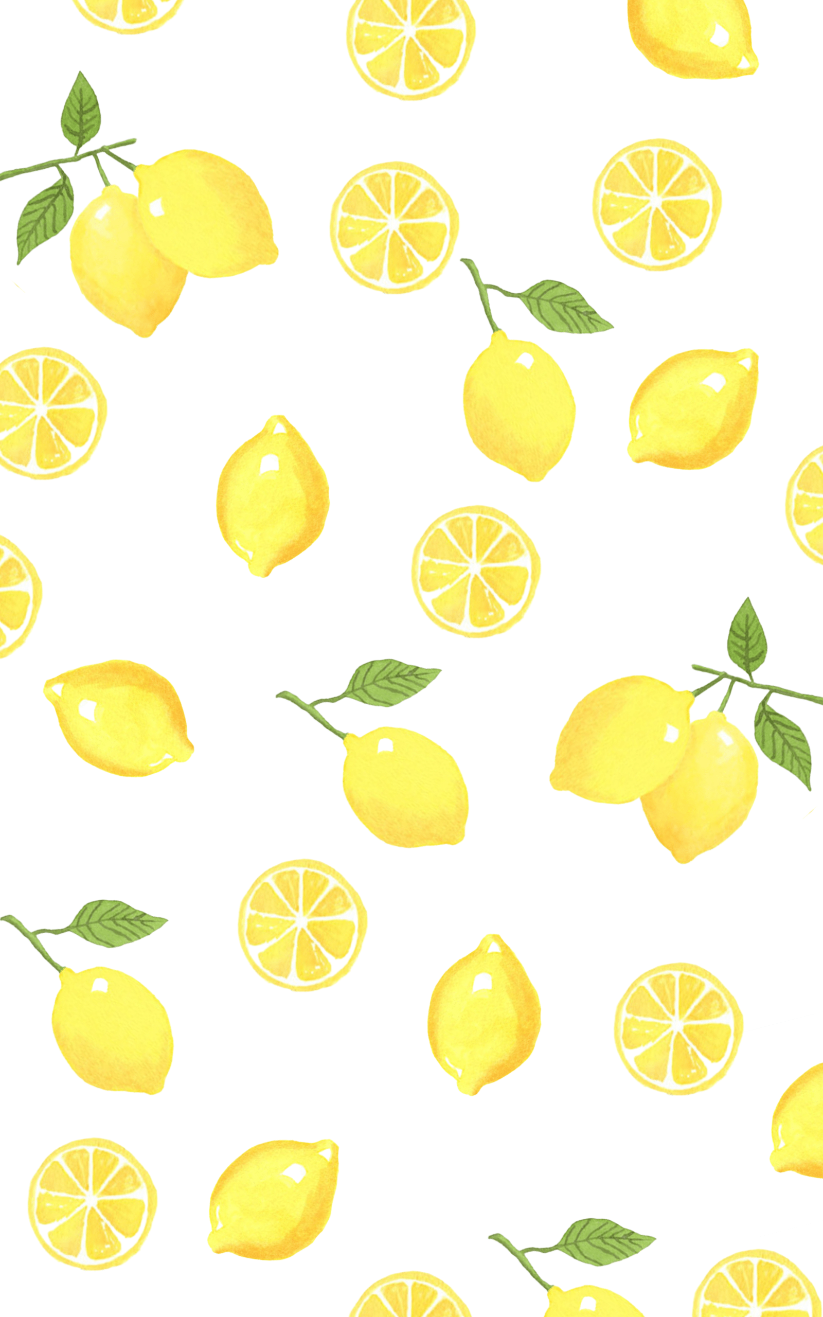 Lemon Wallpaper. Lemon background, Cute patterns wallpaper, iPhone wallpaper pattern