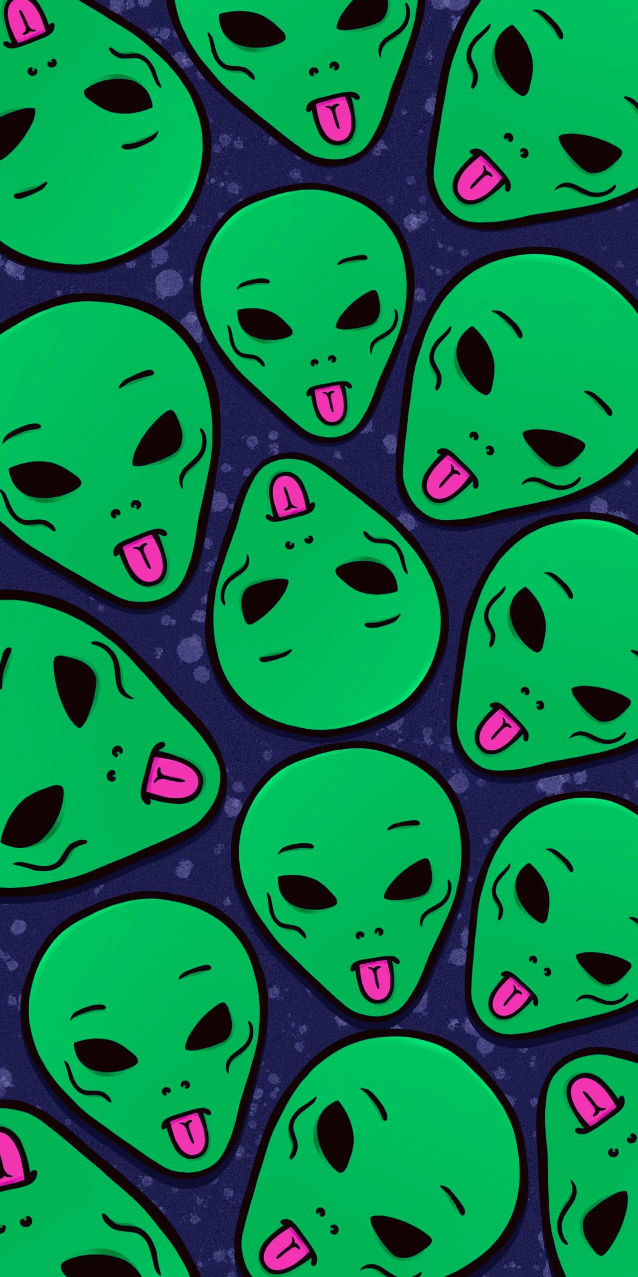 Wallpaper iphone alien background aesthetic background phone background wallpaper background images background pictures background photos background images - Alien