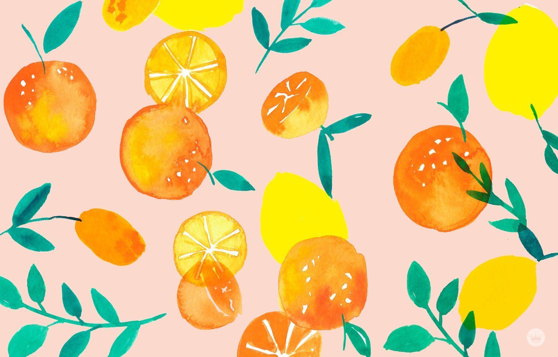 Summer Fruit Desktop Wallpaper