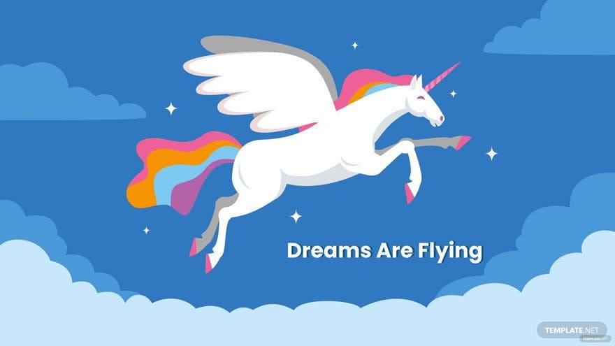 Dreams are flying - Unicorn