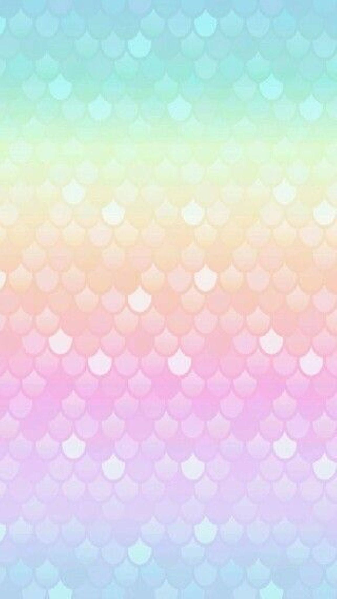 Glitter Pastel Mermaid Background