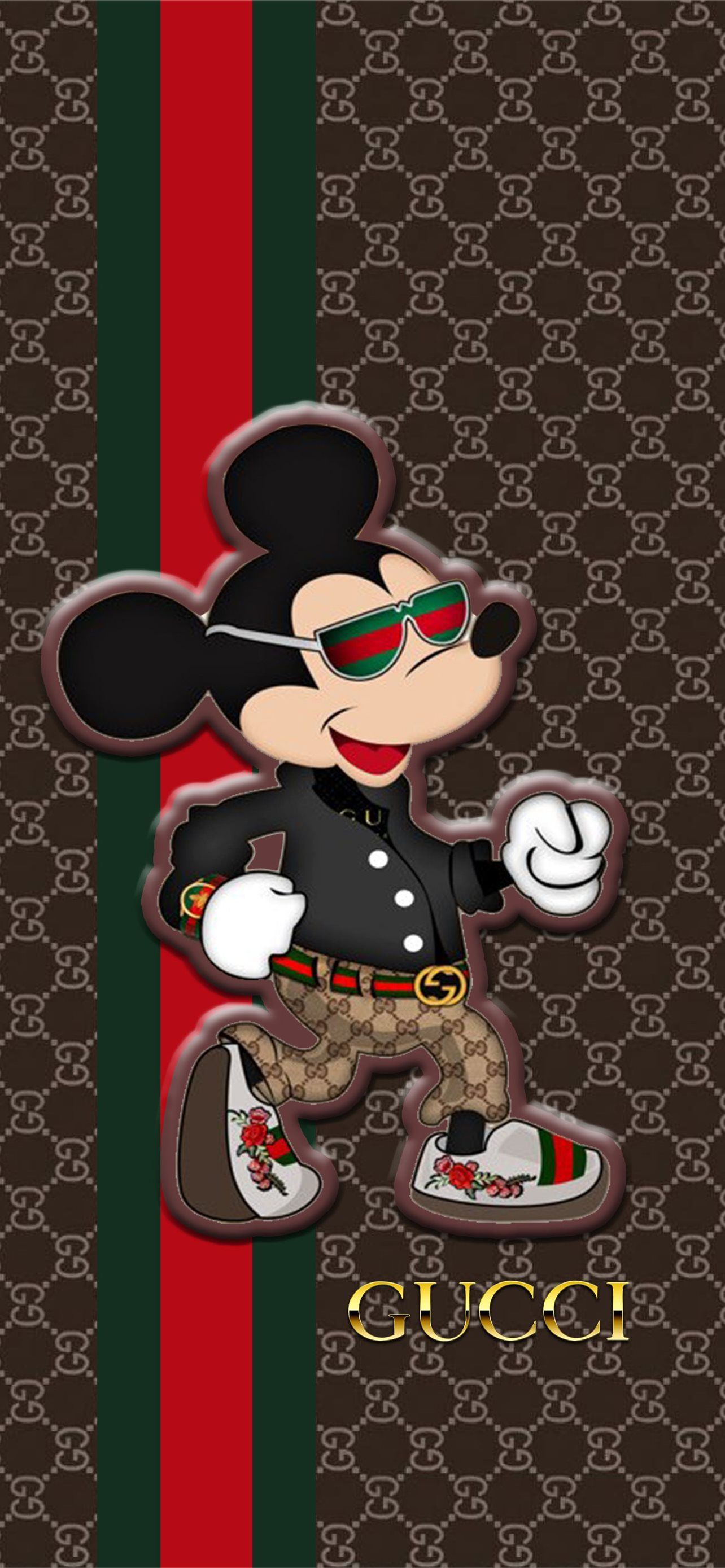 Gucci Mickey Mouse Top Free Gucci Mickey Mouse Bac. iPhone Wallpaper Free Download
