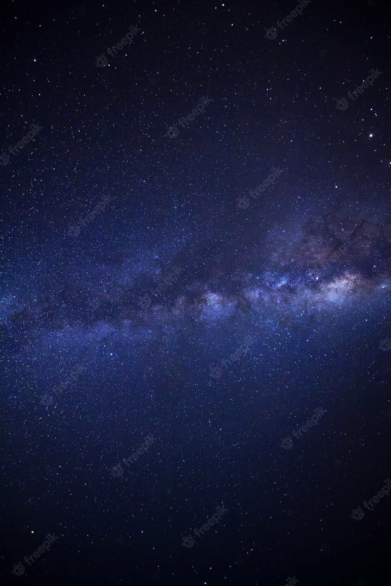 Premium Photo. Milky way galaxy with stars and space dust in the universe