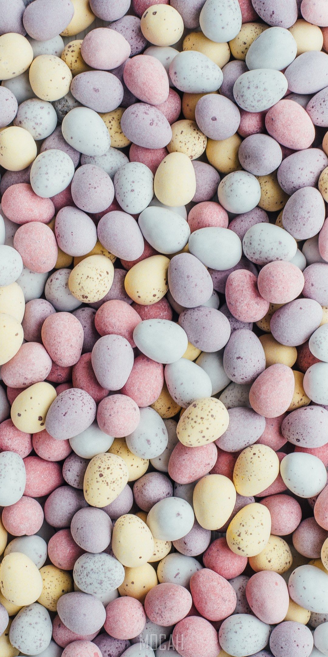 an overhead shot of dozens of candy chocolate mini easter eggs, mini eggs, Gionee S11S full HD wallpaper, 1080x2160 Gallery HD Wallpaper