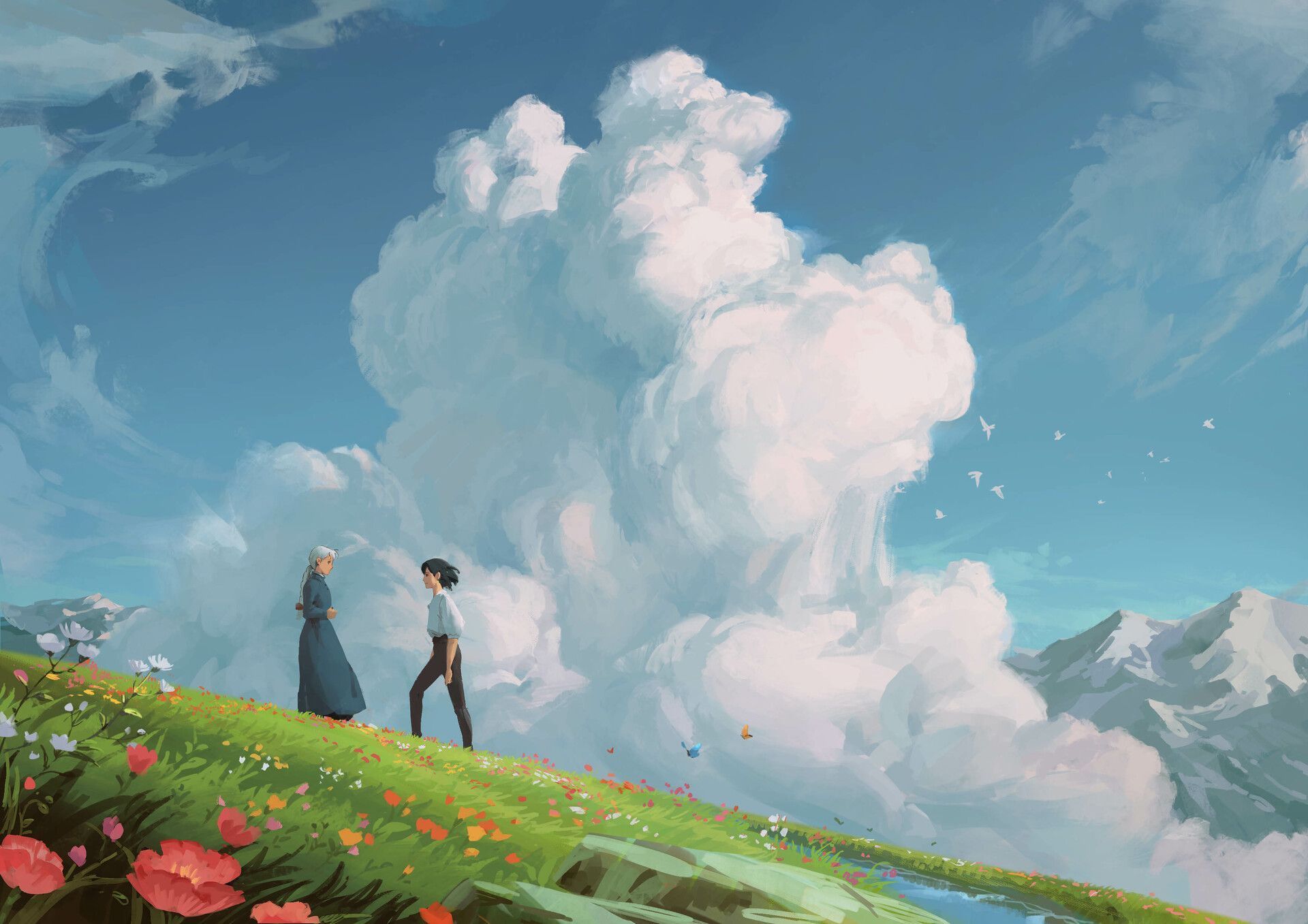 Howl's Moving Castle HD Wallpaper and Background