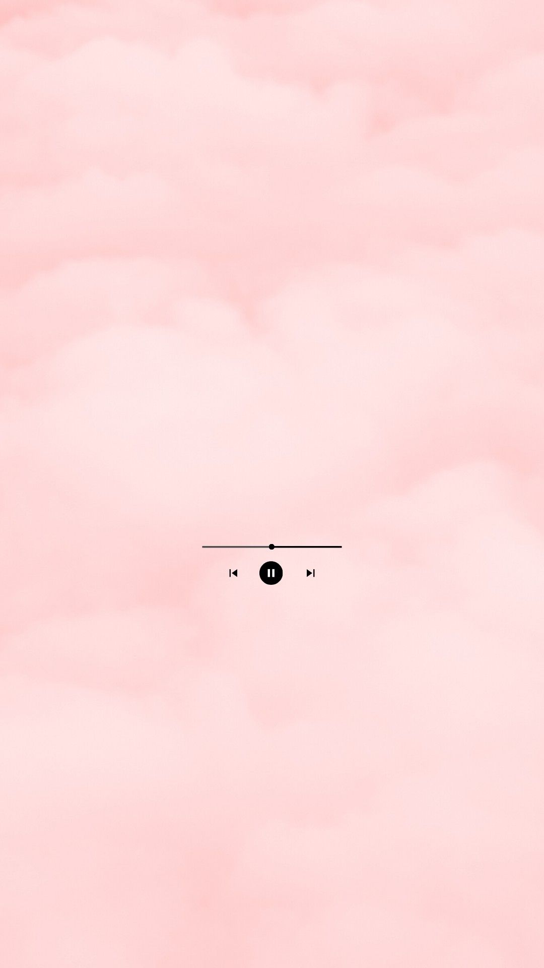 sky #pastel #clouds #wallpaper #blue #pink #aesthetic #clean #music #player #wallpape. Pink wallpaper iphone, Wallpaper pink and blue, Aesthetic iphone wallpaper