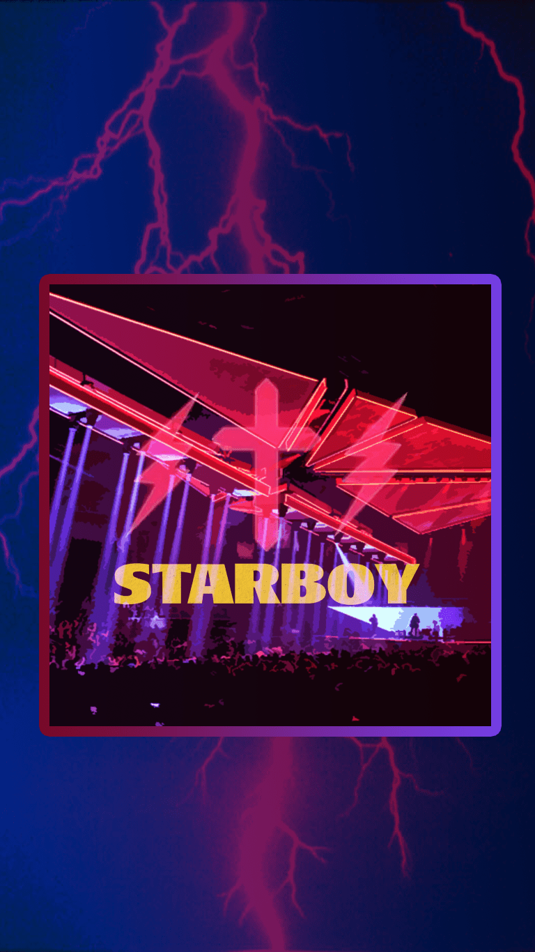 A Starboy wallpaper I made! Let me know if you'd like me to make more - The Weeknd