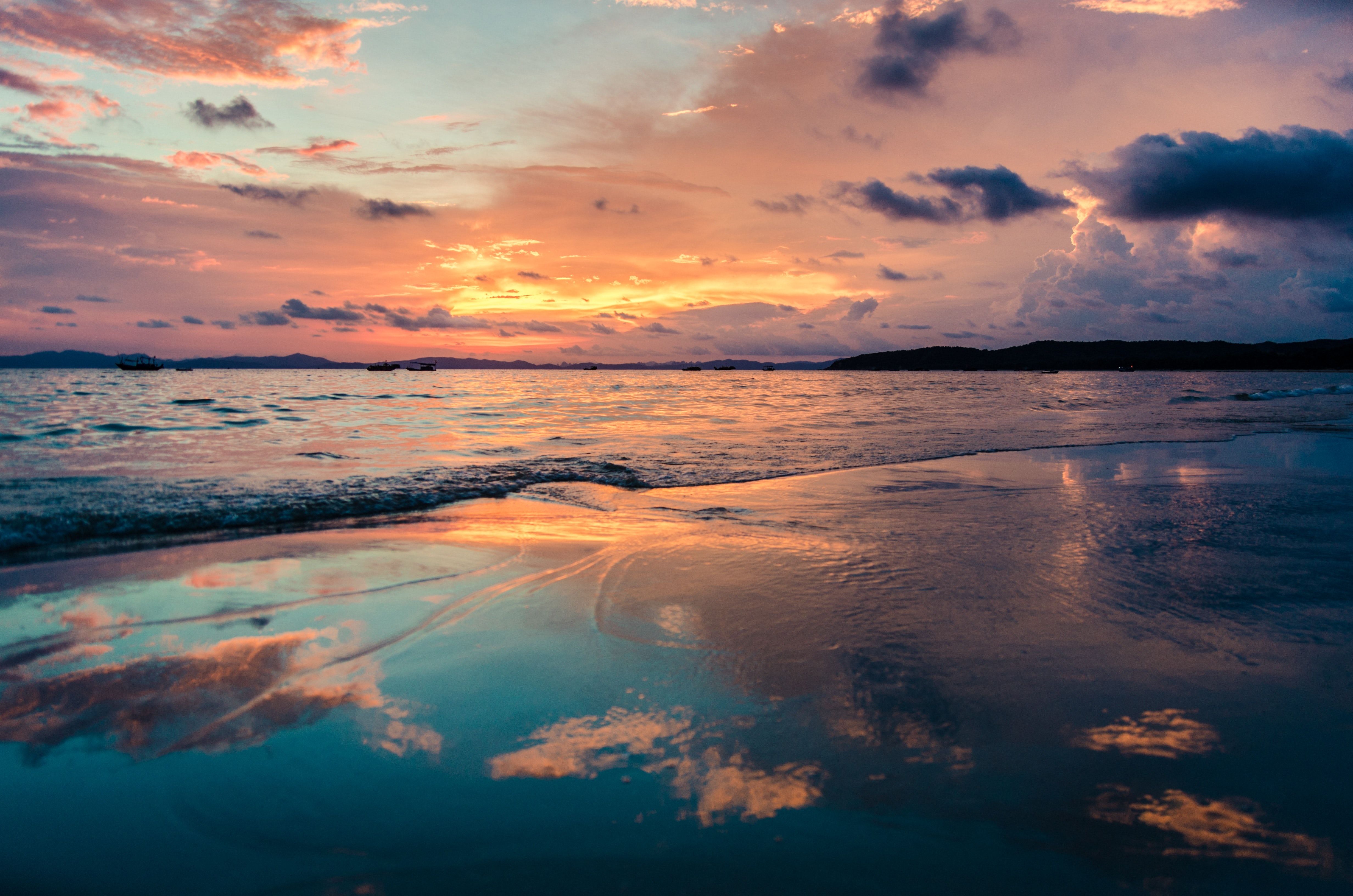 Beach Sunset Photo, Download Free Beach Sunset & HD Image