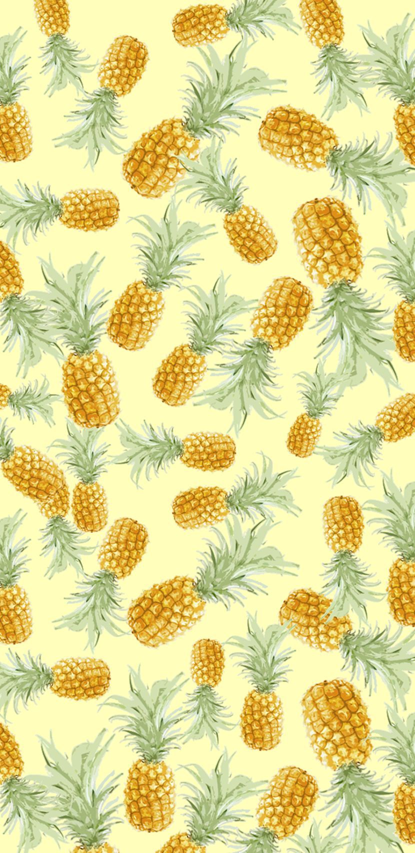 Pineapple Fruit Wallpaper