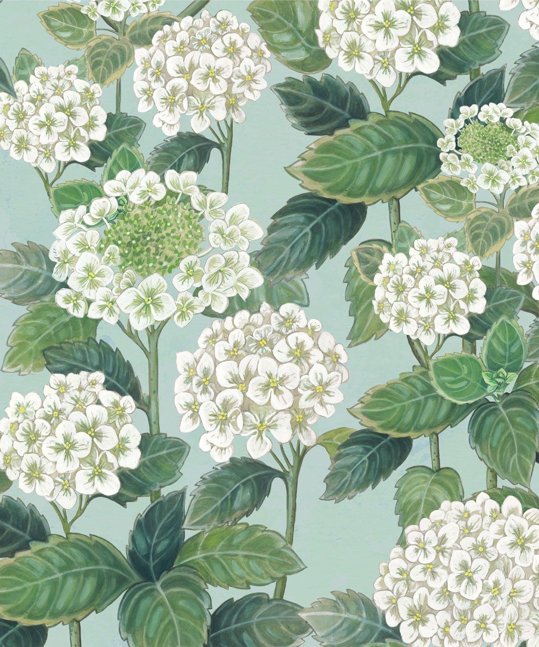 Hydrangea Garden Wallpaper • Gorgeous Florals