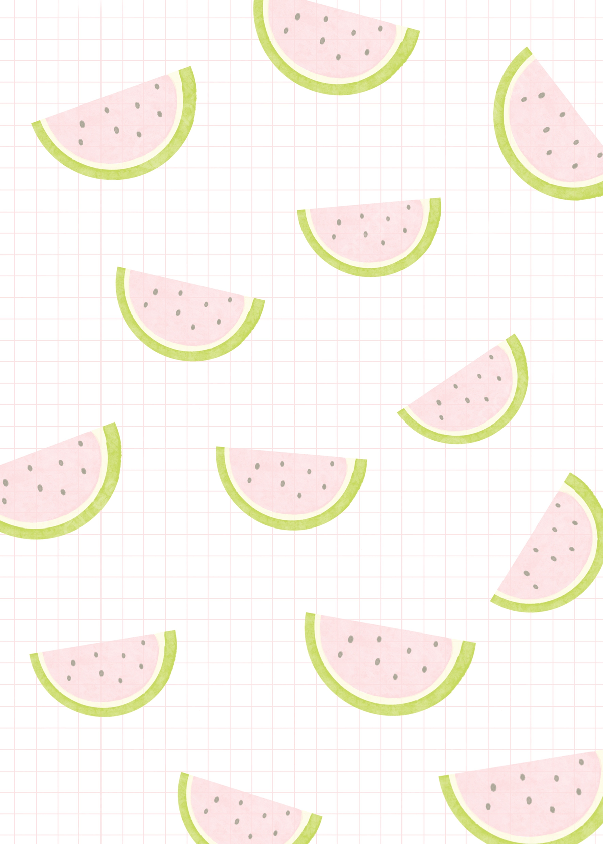 Gripet Simple Cute Watermelon Background Wallpaper, Summer, Watermelon, Wallpaper Background Image for Free Download