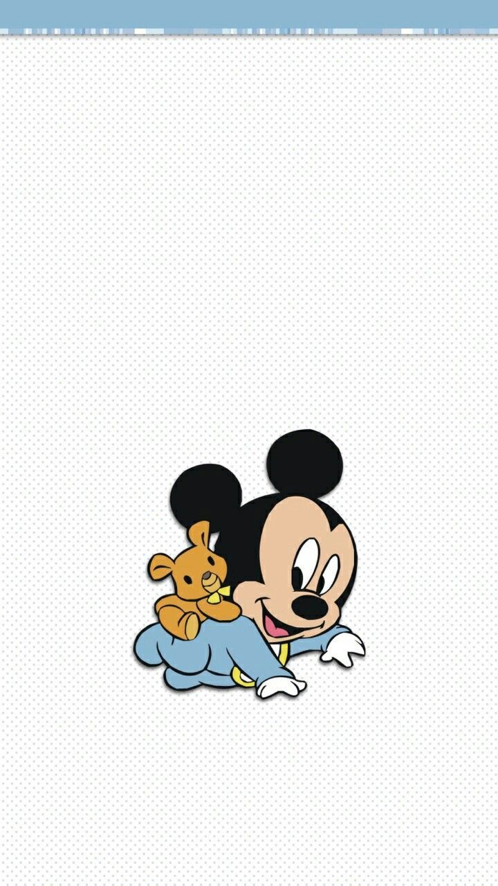 Mickey mouse wallpaper for iPhone and Android - Mickey Mouse, baby