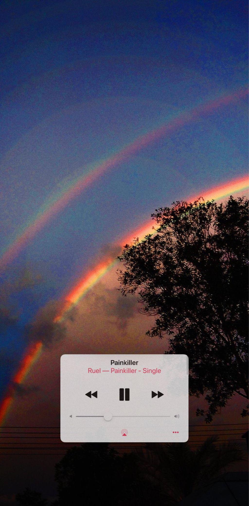 A picture of the sky with rainbow colors - Colorful, rainbows
