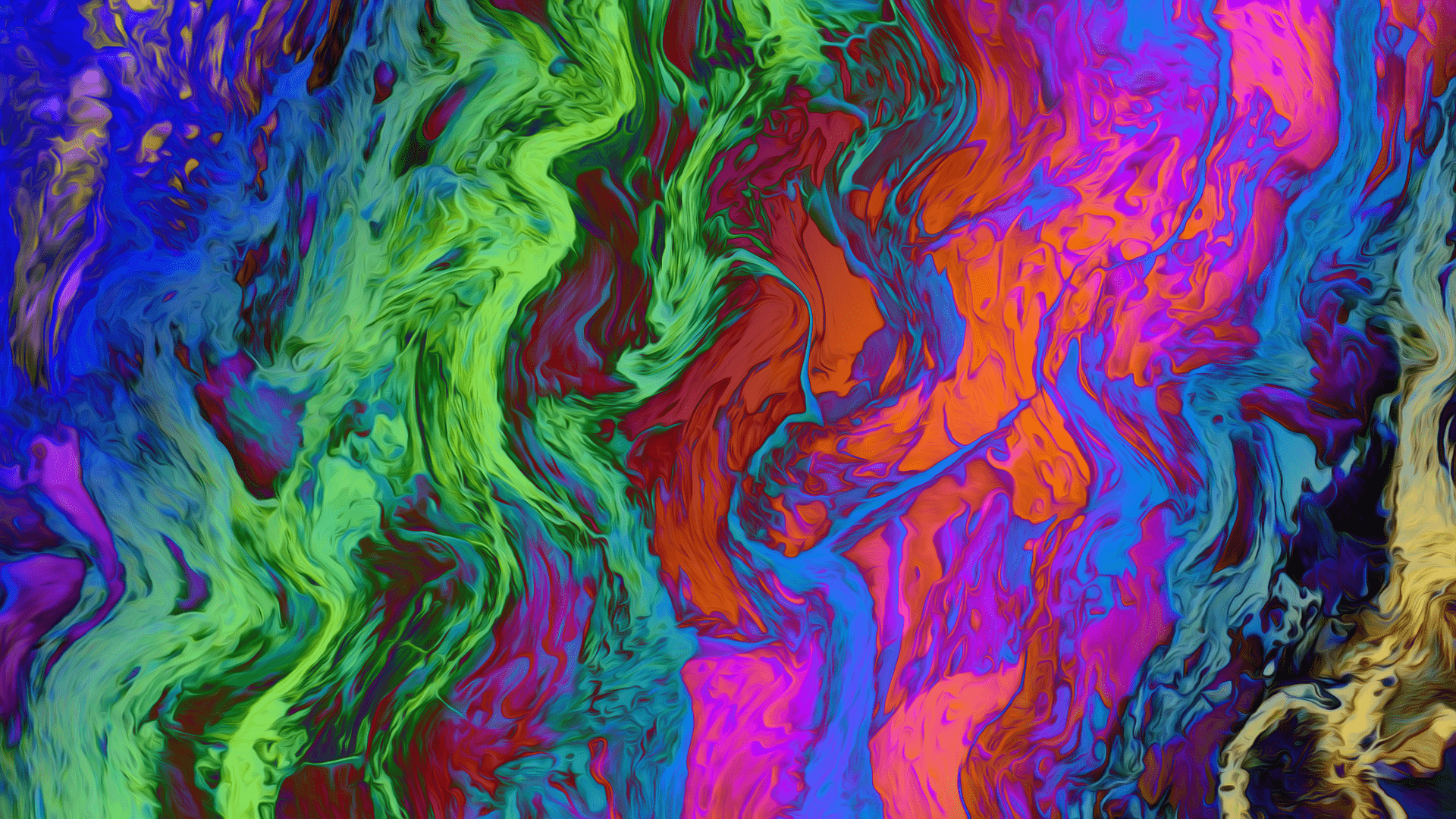 Abstract Rainbow Wallpaper:1920x1080