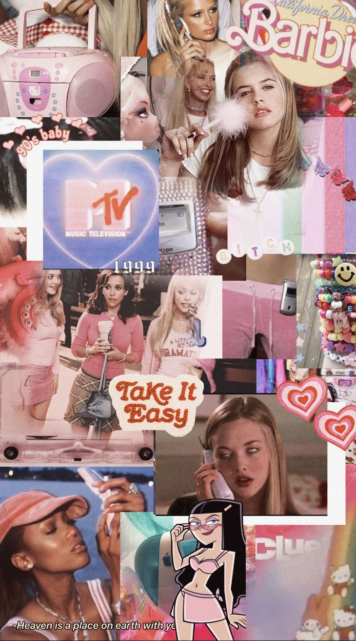 A collage of images from the movie Clueless - 2000s