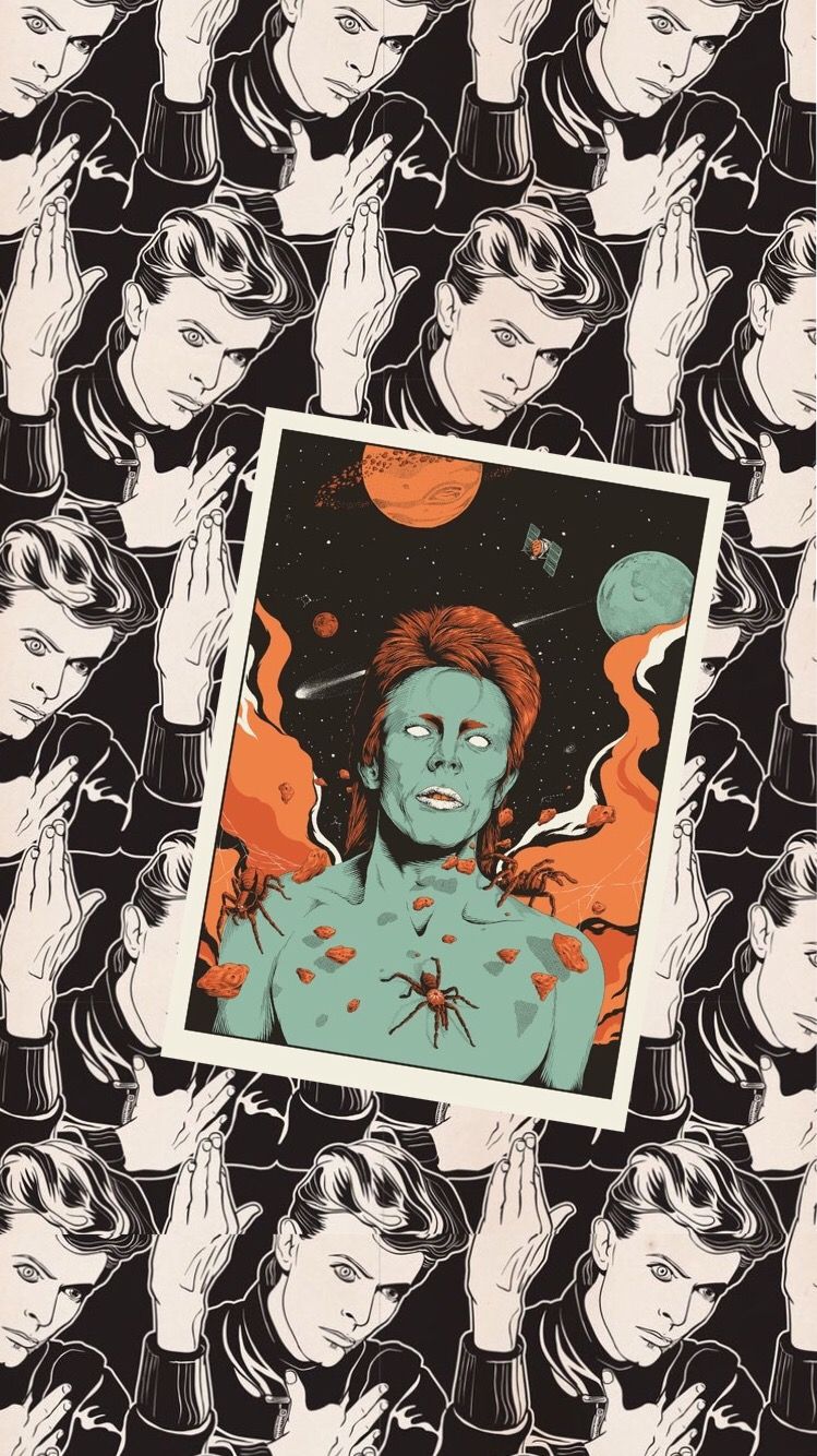 David Bowie wallpaper. David bowie art, Bowie art, David bowie wallpaper