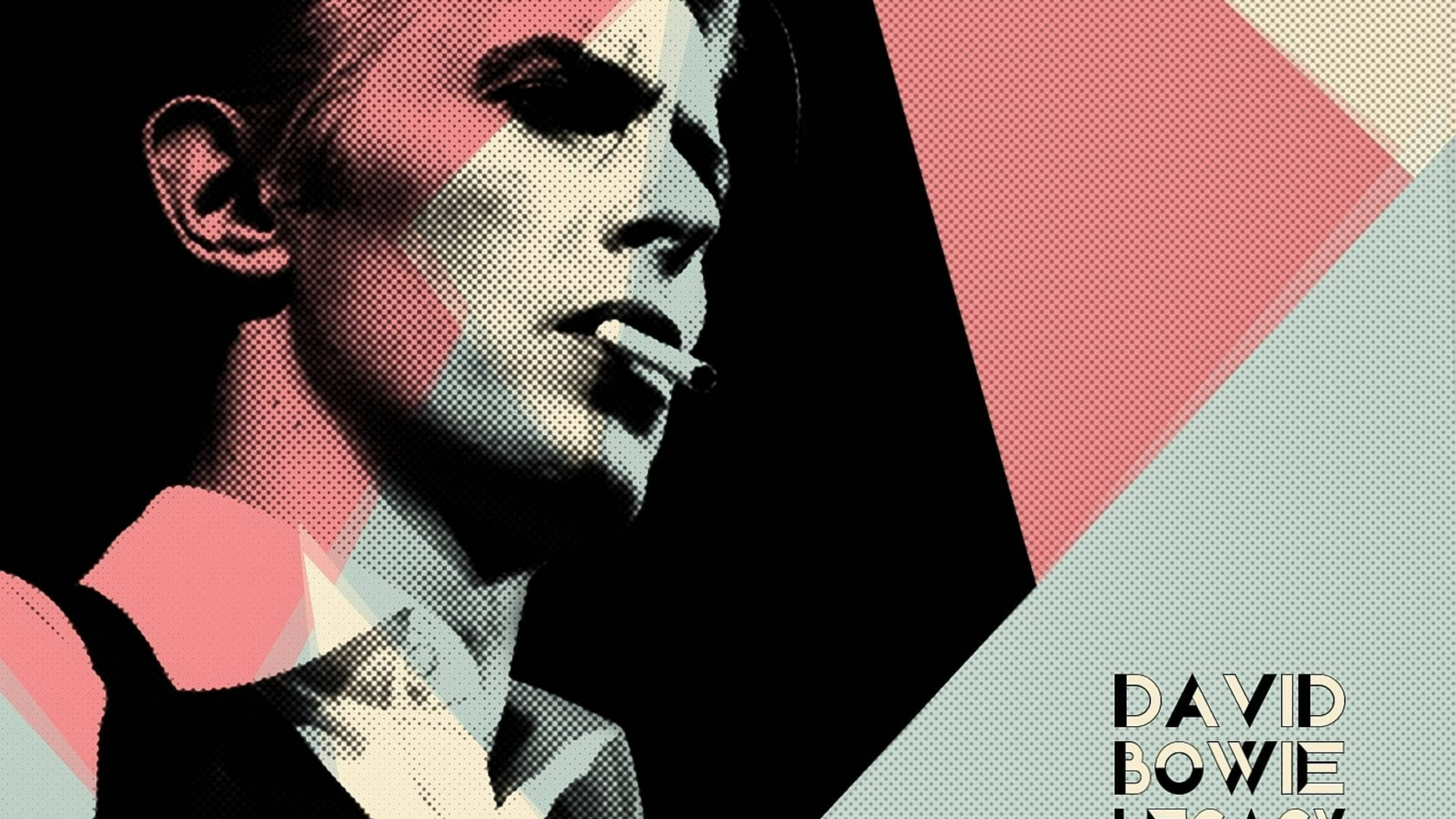 Download David Bowie Abstract Digital Art Wallpaper