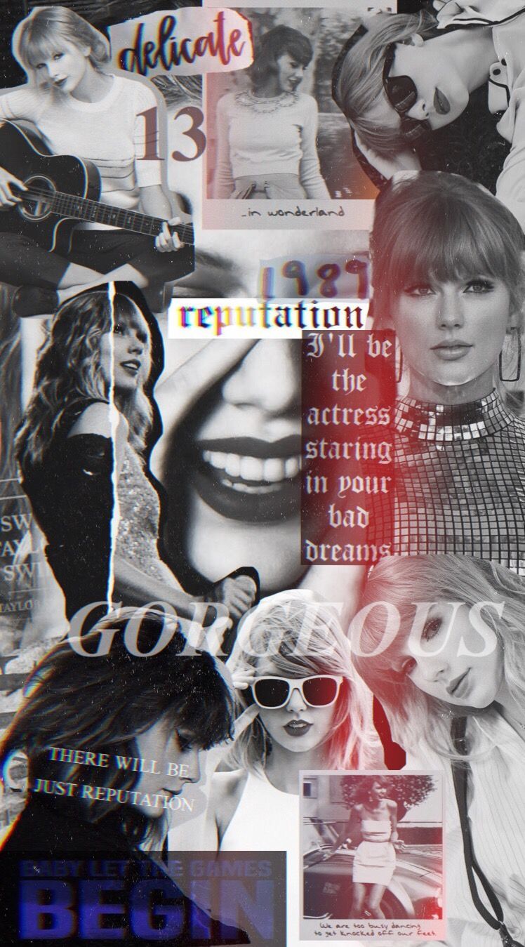 Taylor Swift Collage Wallpaper Free Taylor Swift Collage Background