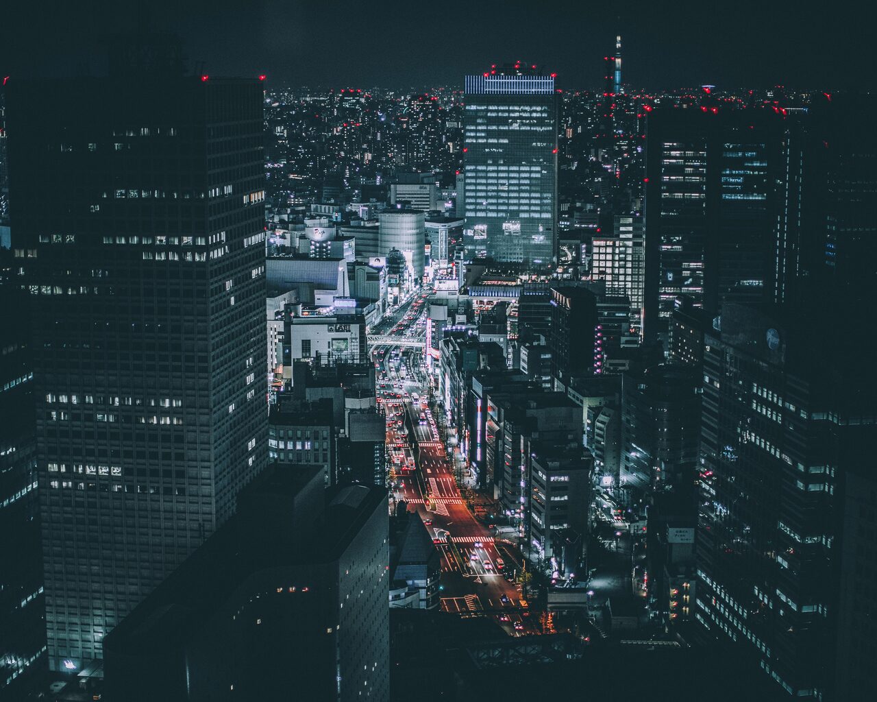 Tokyo Night 5k 1280x1024 Resolution HD 4k Wallpaper, Image, Background, Photo and Picture