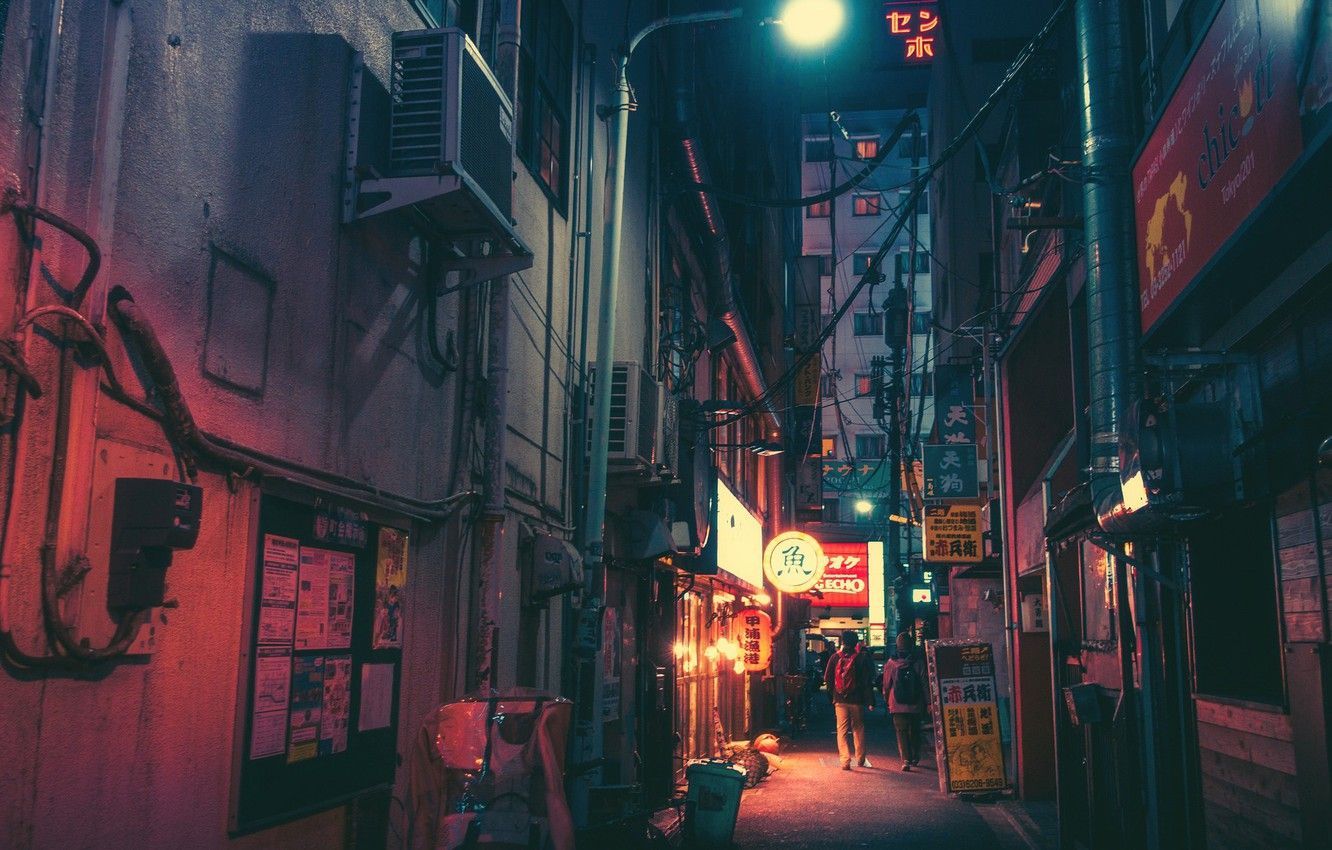 Tokyo Lights Wallpaper