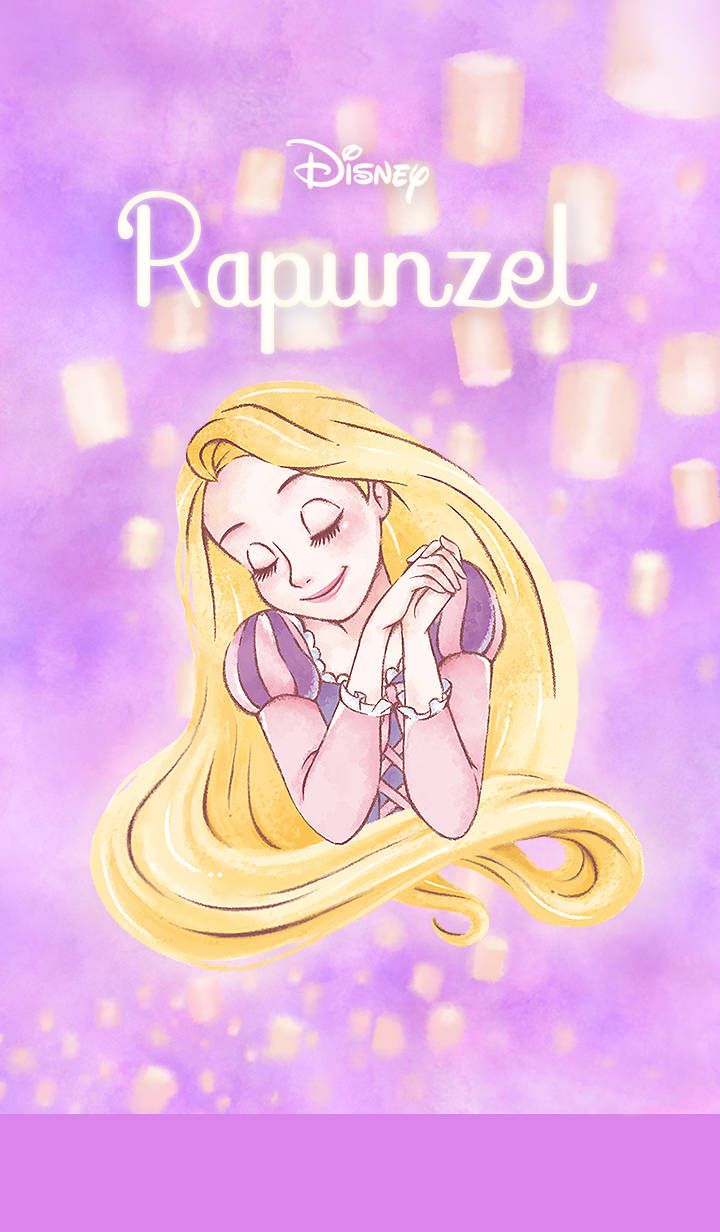 Download Cute Disney Aesthetic Princess Rapunzel Wallpaper