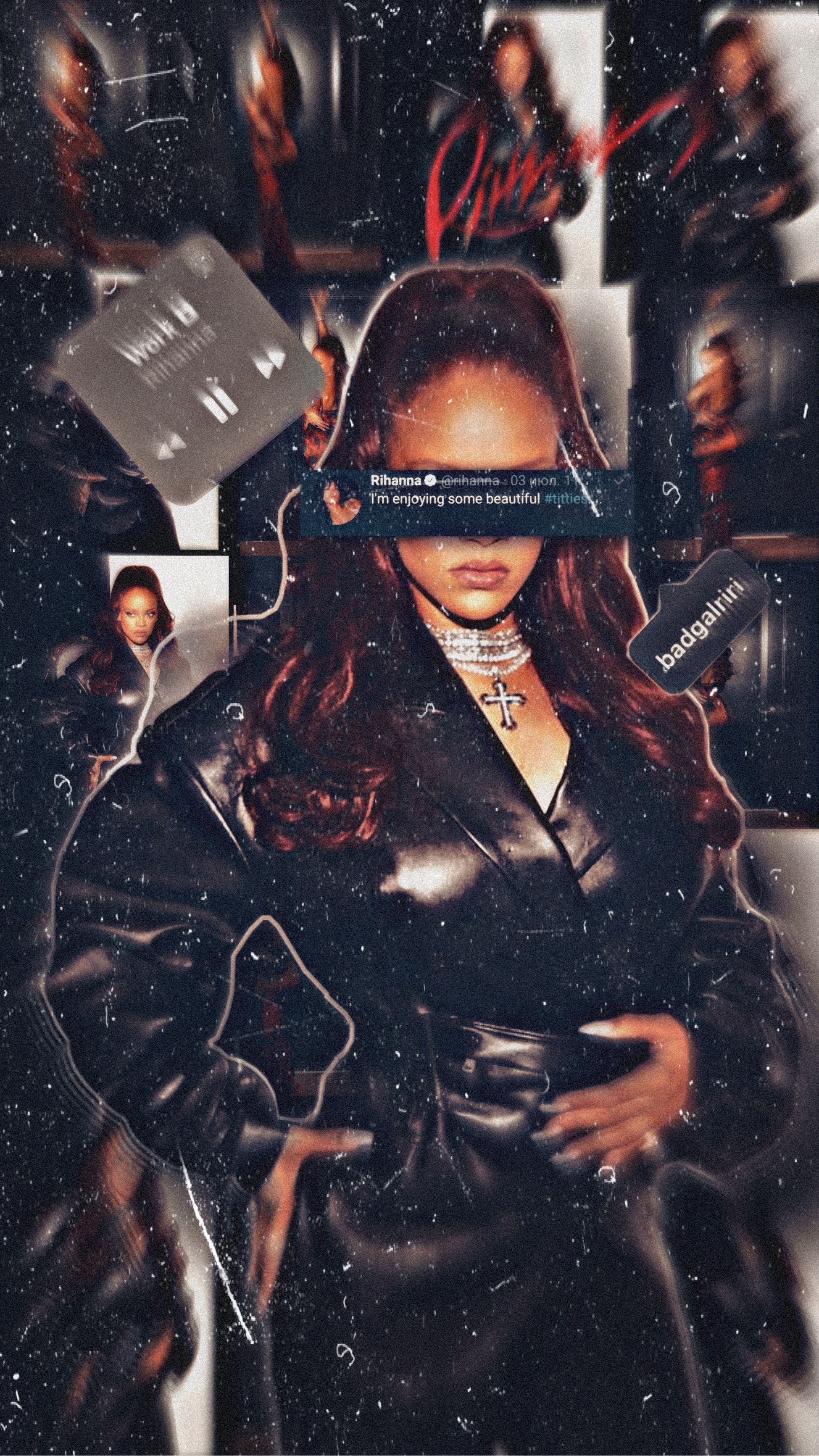 Rihanna wallpaper aesthetic. Rihanna, Black girl aesthetic, Black girl