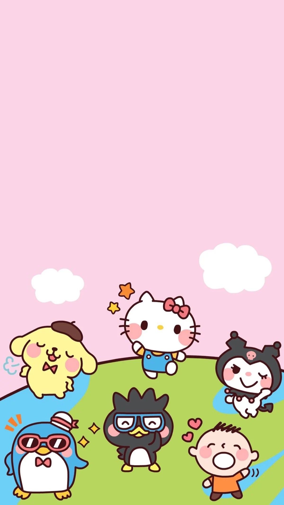 Hello Kitty Aesthetic Background Free download