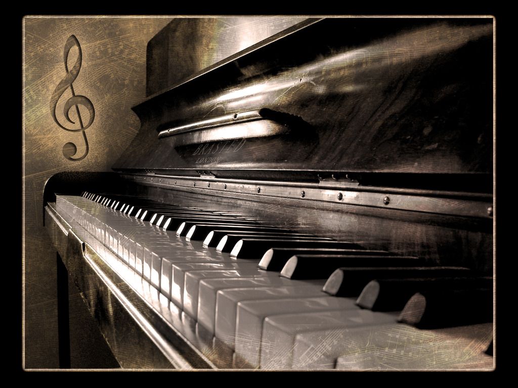 HD Piano Wallpaper