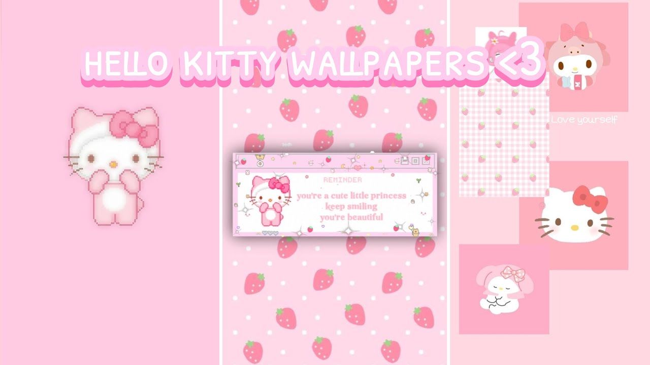 Hello kitty wallpaper aesthetic