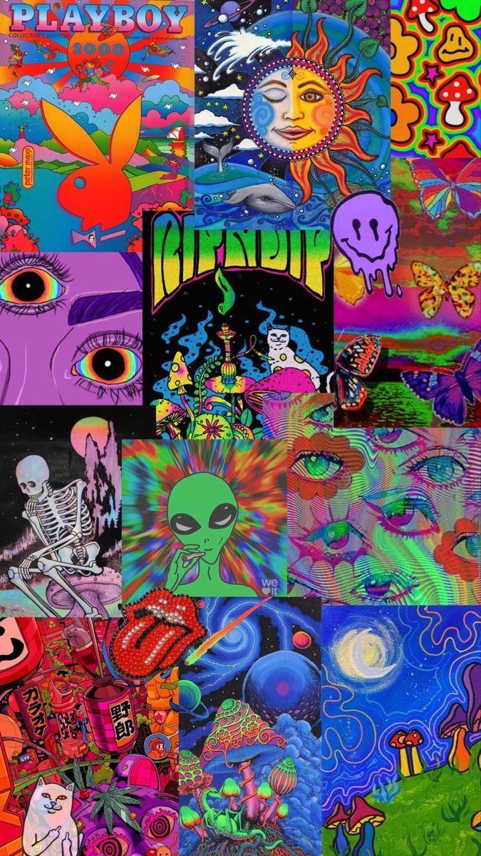 A collection of psychedelic art - Trippy