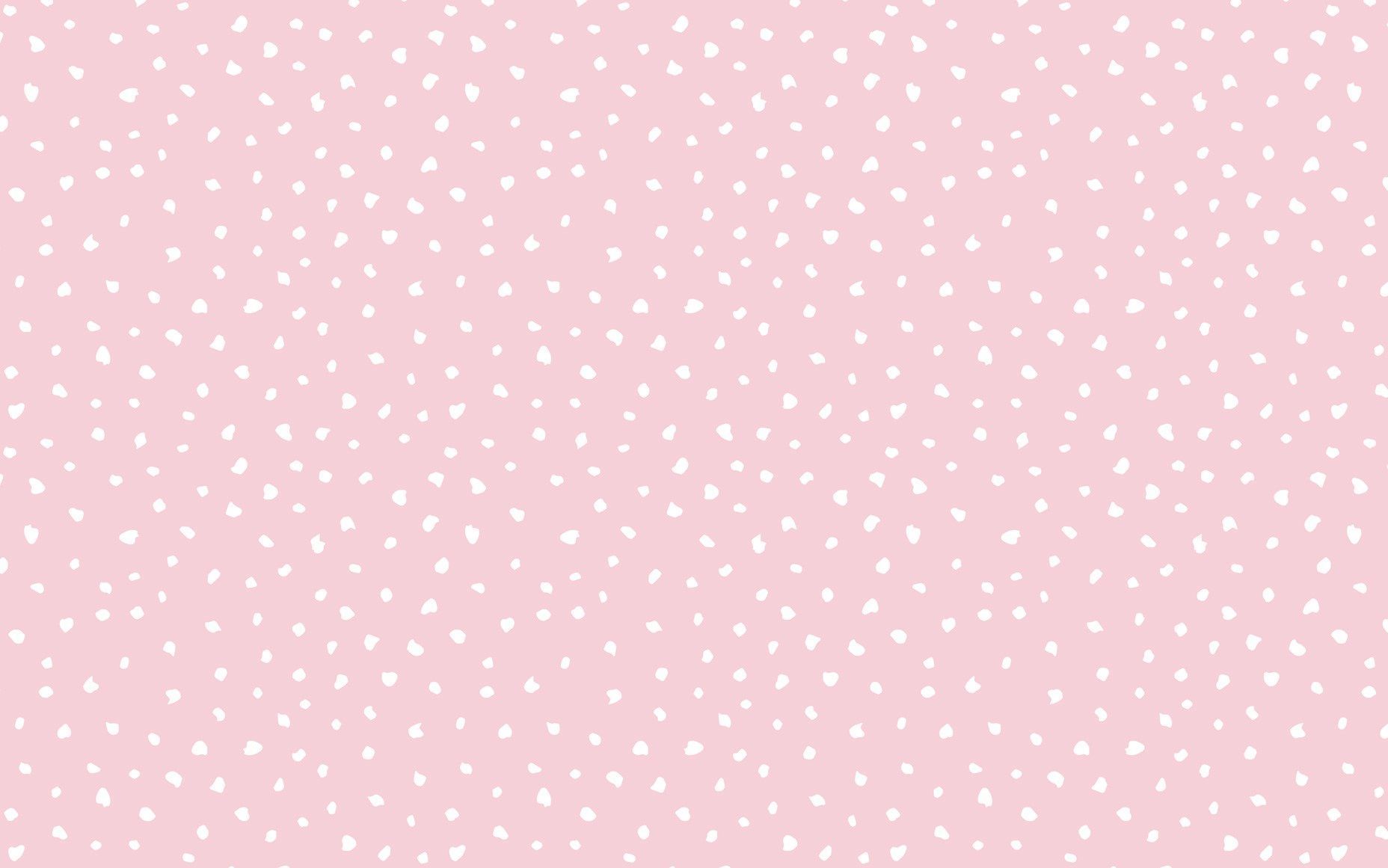 A pink and white polka dot pattern - Coquette