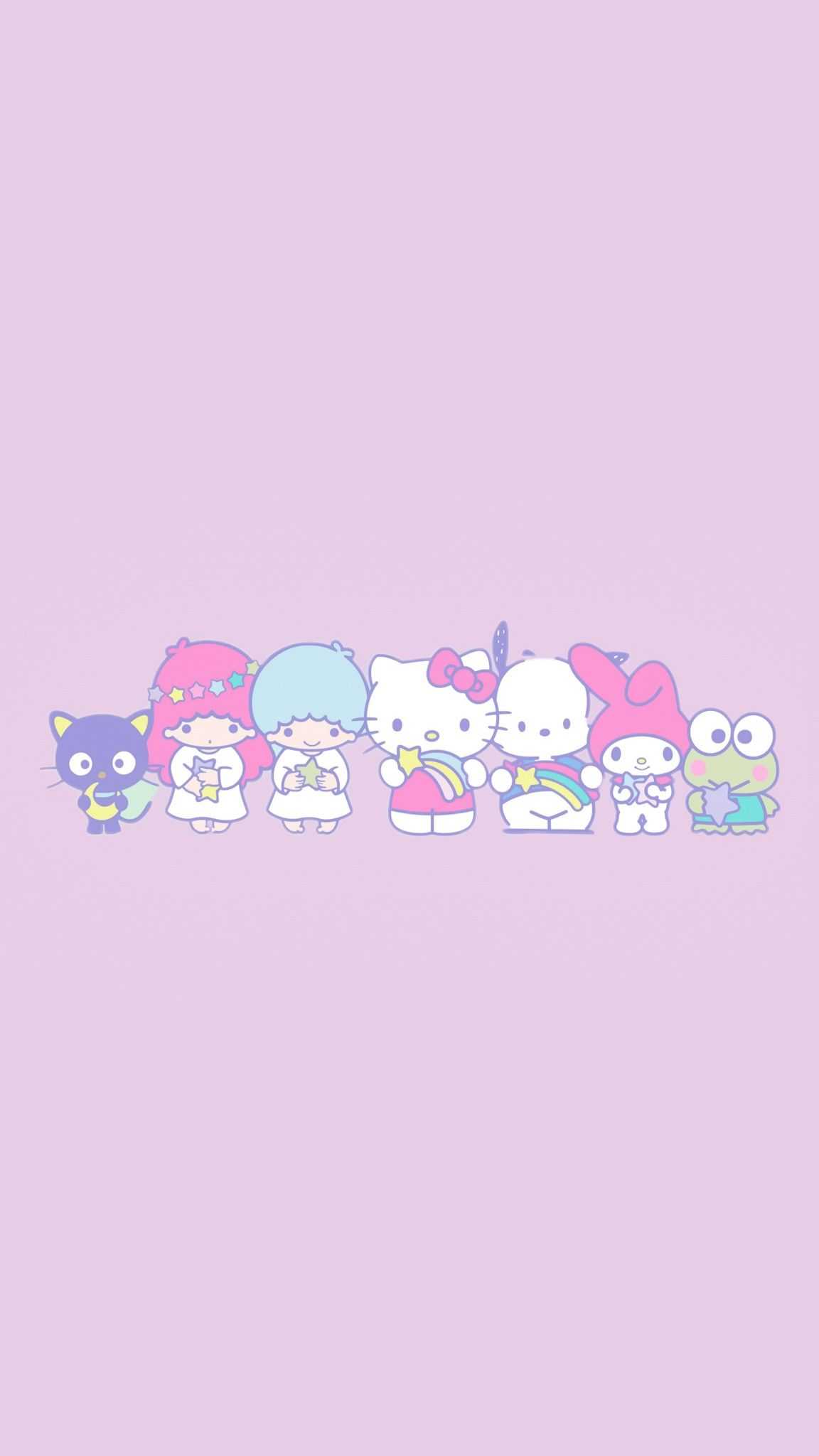 Sanrio Characters iPhone Wallpaper with high-resolution 1080x1920 pixel. You can use this wallpaper for your iPhone 5, 6, 7, 8, X, XS, XR backgrounds, Mobile Screensaver, or iPad Lock Screen - Hello Kitty, Sanrio