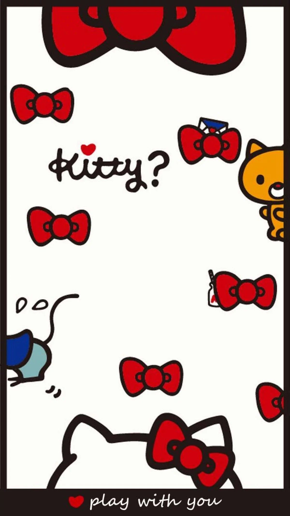 IPhone wallpaper with Hello Kitty and friends - Hello Kitty, Sanrio