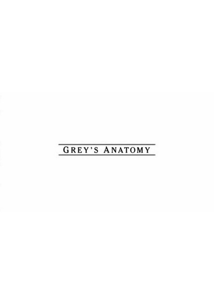 The logo for greys anatomy - Grey's Anatomy
