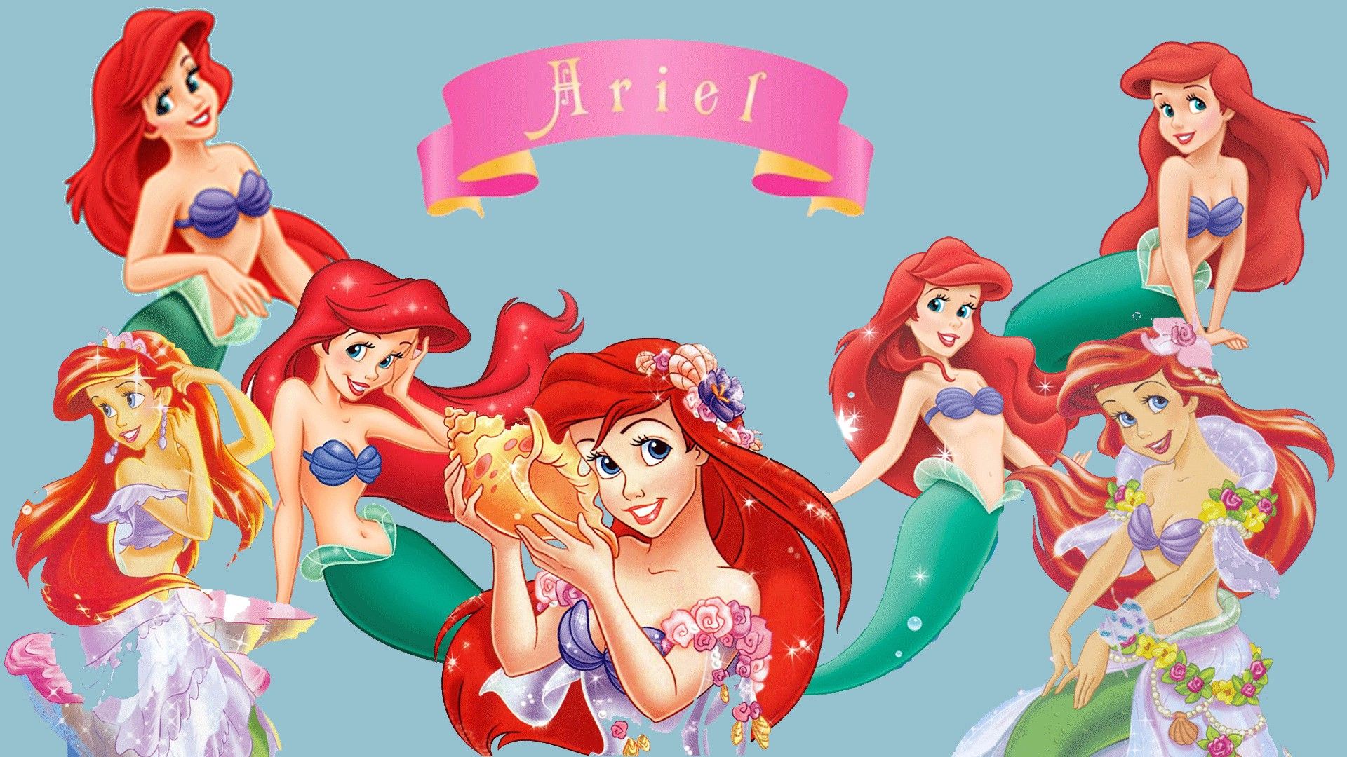 Free download Disney Princess Ariel Characters HD Wallpaper of Cartoon [1920x1080] for your Desktop, Mobile & Tablet. Explore Wallpaper Princess Ariel. Ariel Atom Wallpaper, Ariel Wallpaper, Ariel Wallpaper