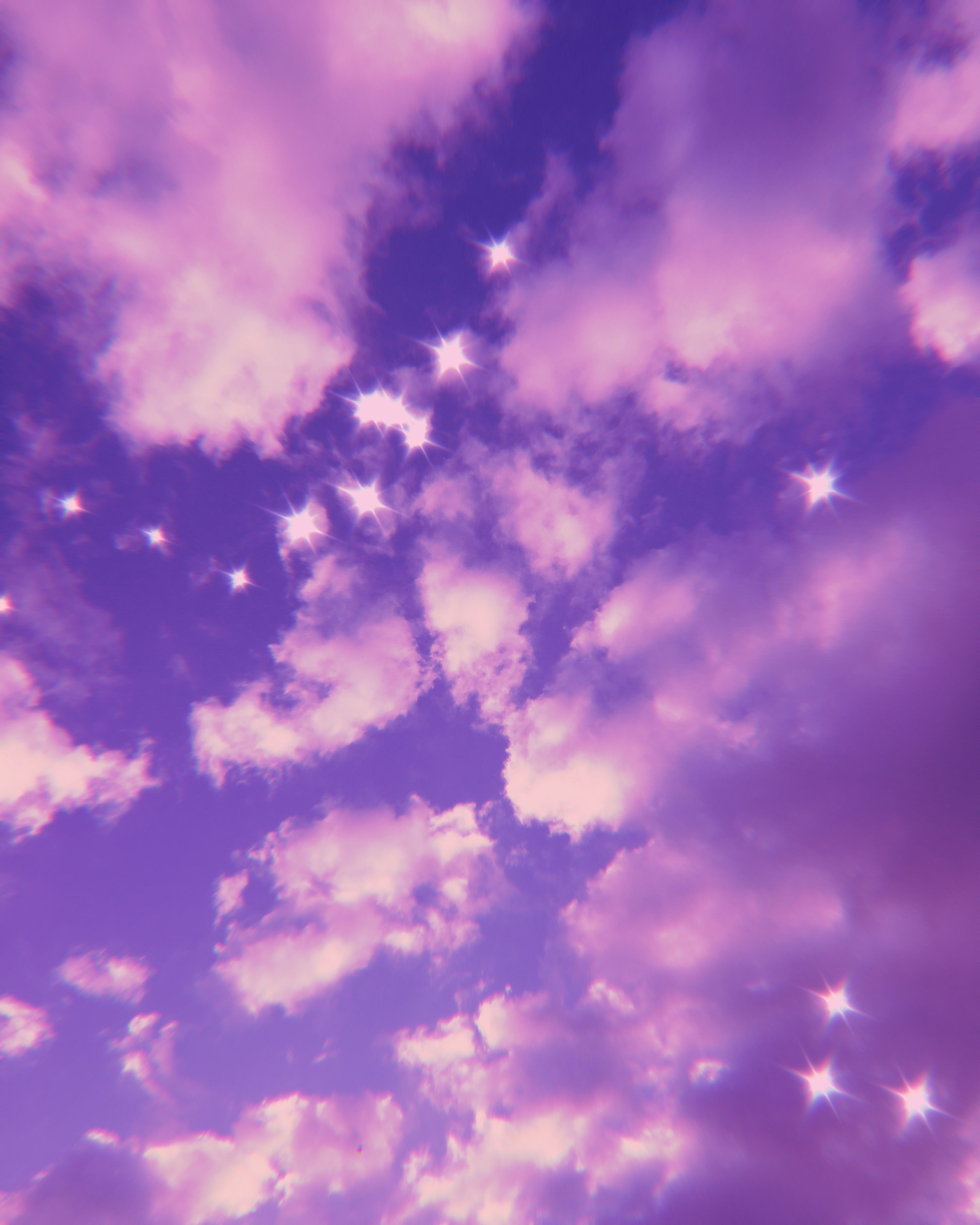 Pink bling sky. Purple aesthetic background, iPhone wallpaper tumblr aesthetic, Purple wallpaper