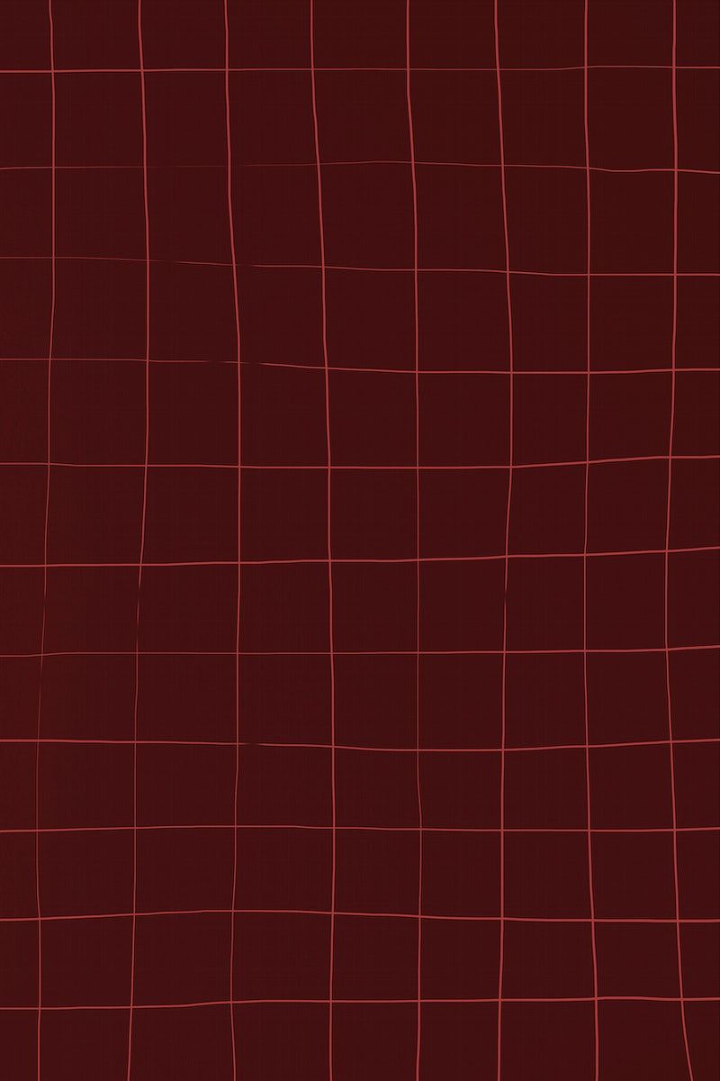 A red background with white lines - Crimson