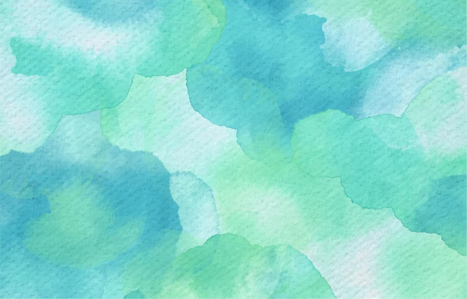 A watercolor background with blue and green - Turquoise
