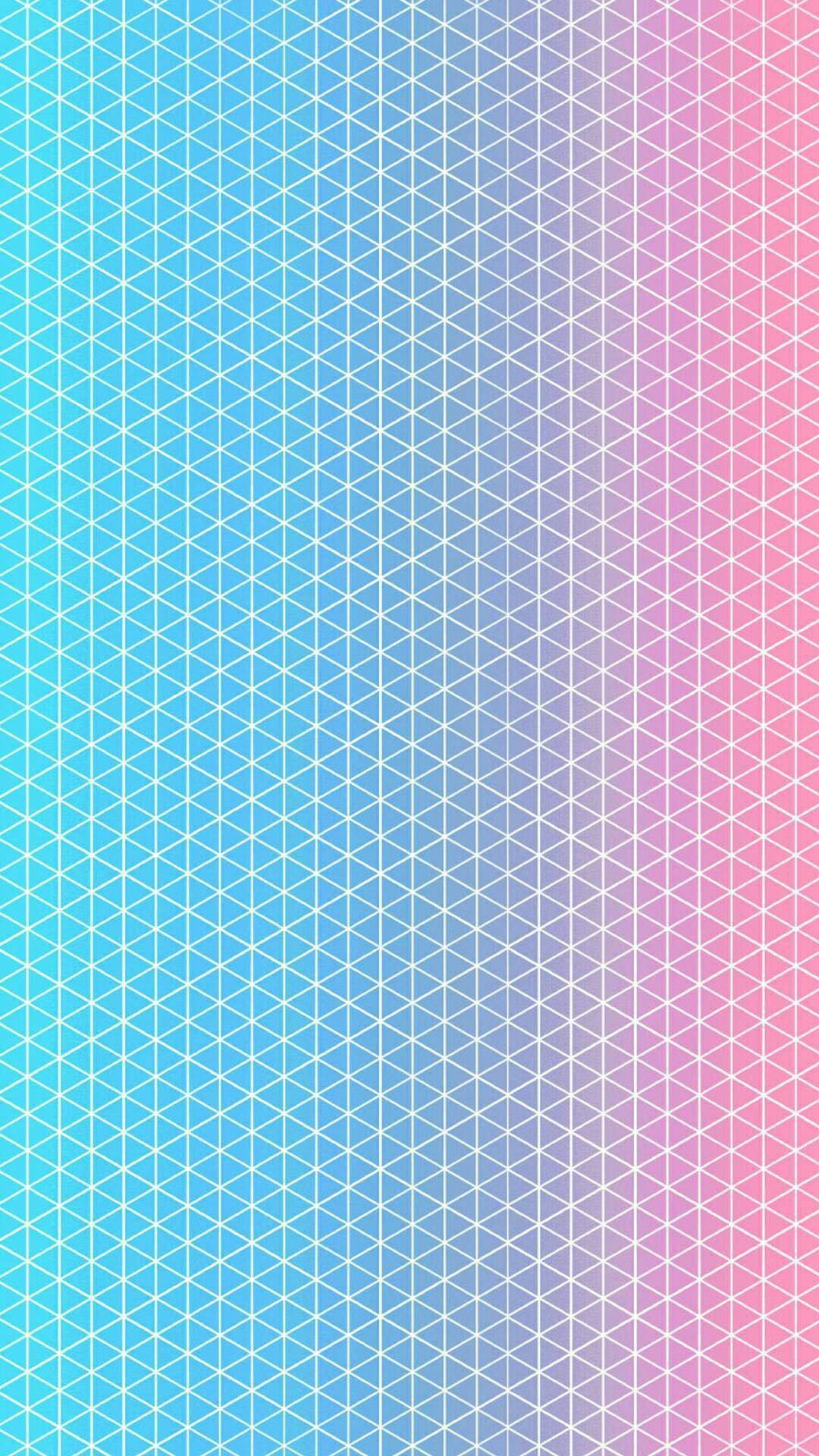 A blue, pink and white gradient iPhone wallpaper - Turquoise