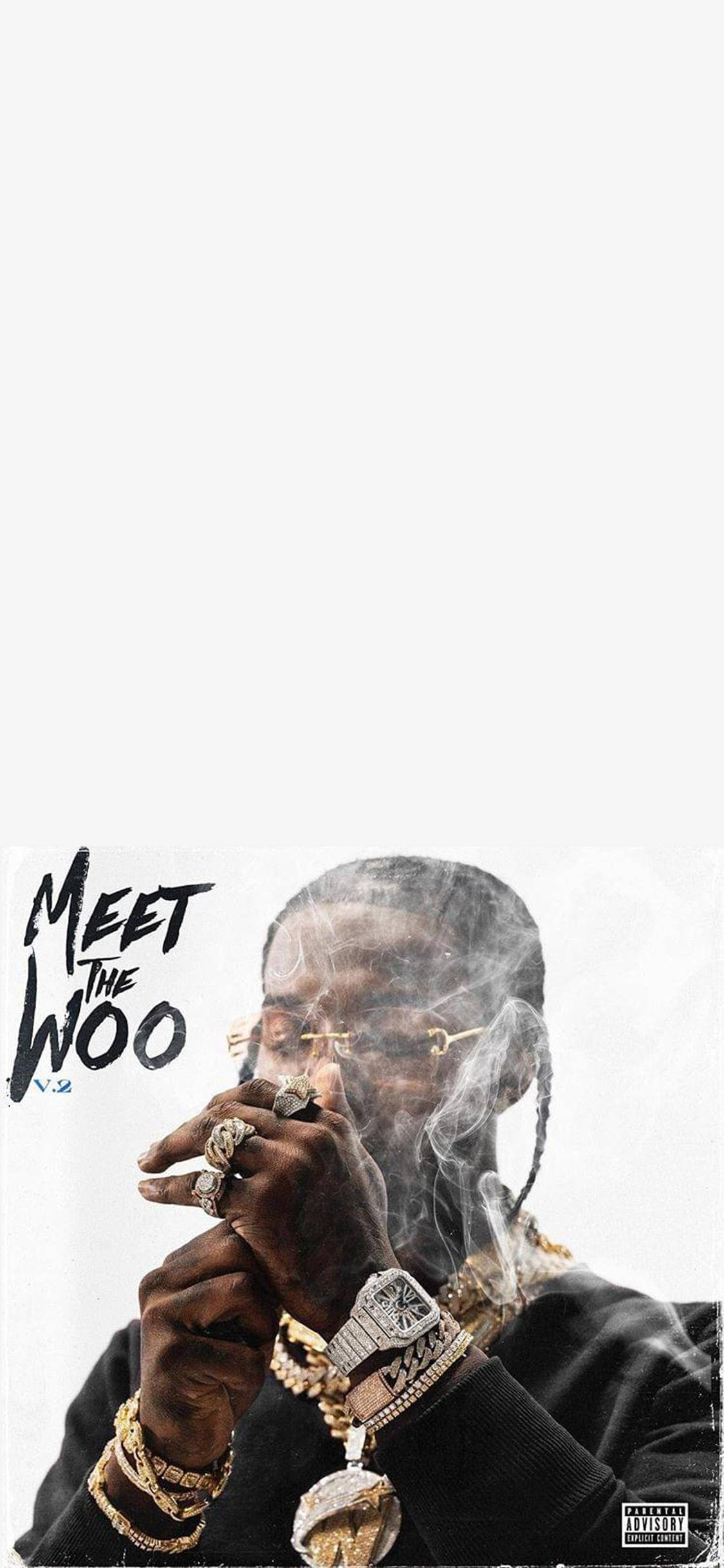 The image of a poster for meet me at wo - Pop Smoke