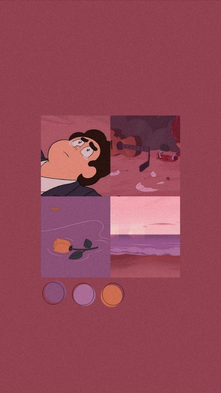 A picture of an image with the words 'the adventures' - Steven Universe