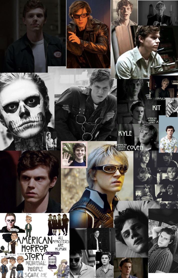 Evan Peters Collage. Evan peters american horror story, Evan peters, American horror story