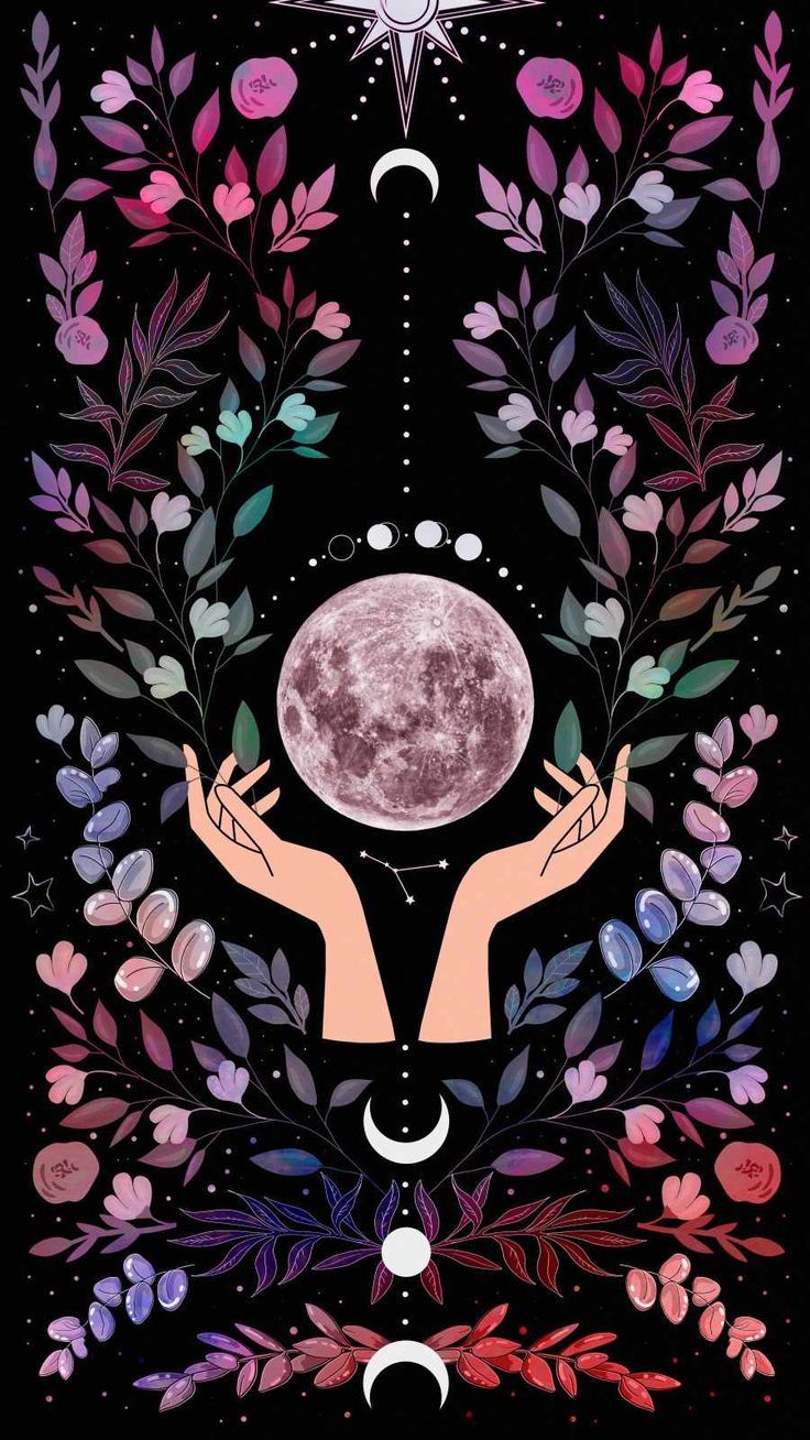 Moon Art IPhone Wallpaper Wallpaper : iPhone Wallpaper. Witch wallpaper, Witchy wallpaper, iPhone wallpaper