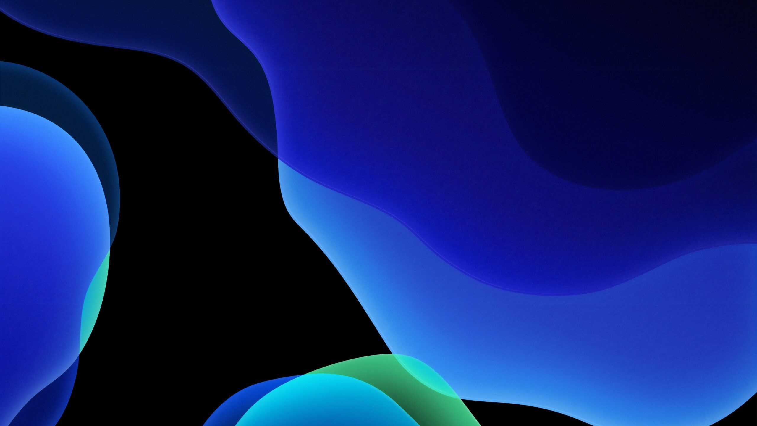 Download the new iOS 13 wallpaper for iPhone and iPad - Dark blue