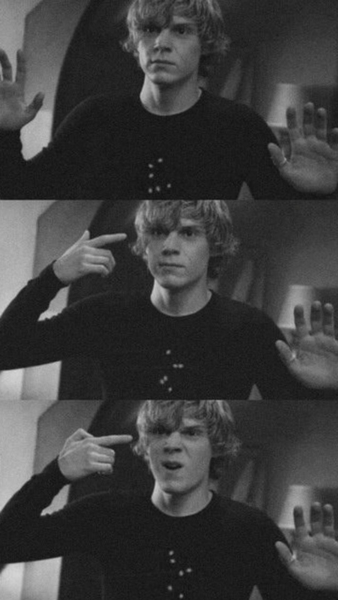 Tate Langdon Evan Peters Lockscreens!!