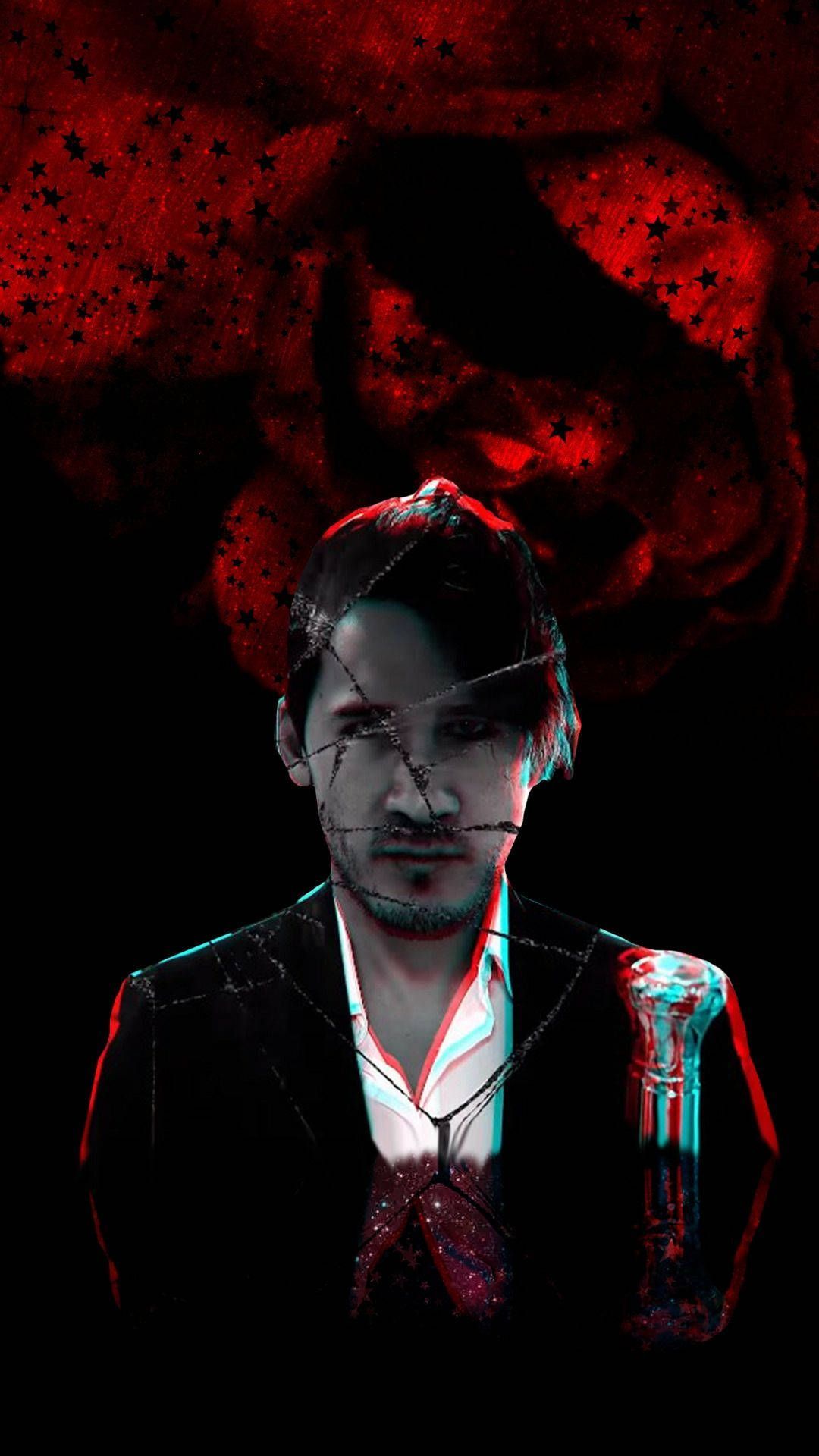 Download Markiplier Possessed Damien Wallpaper