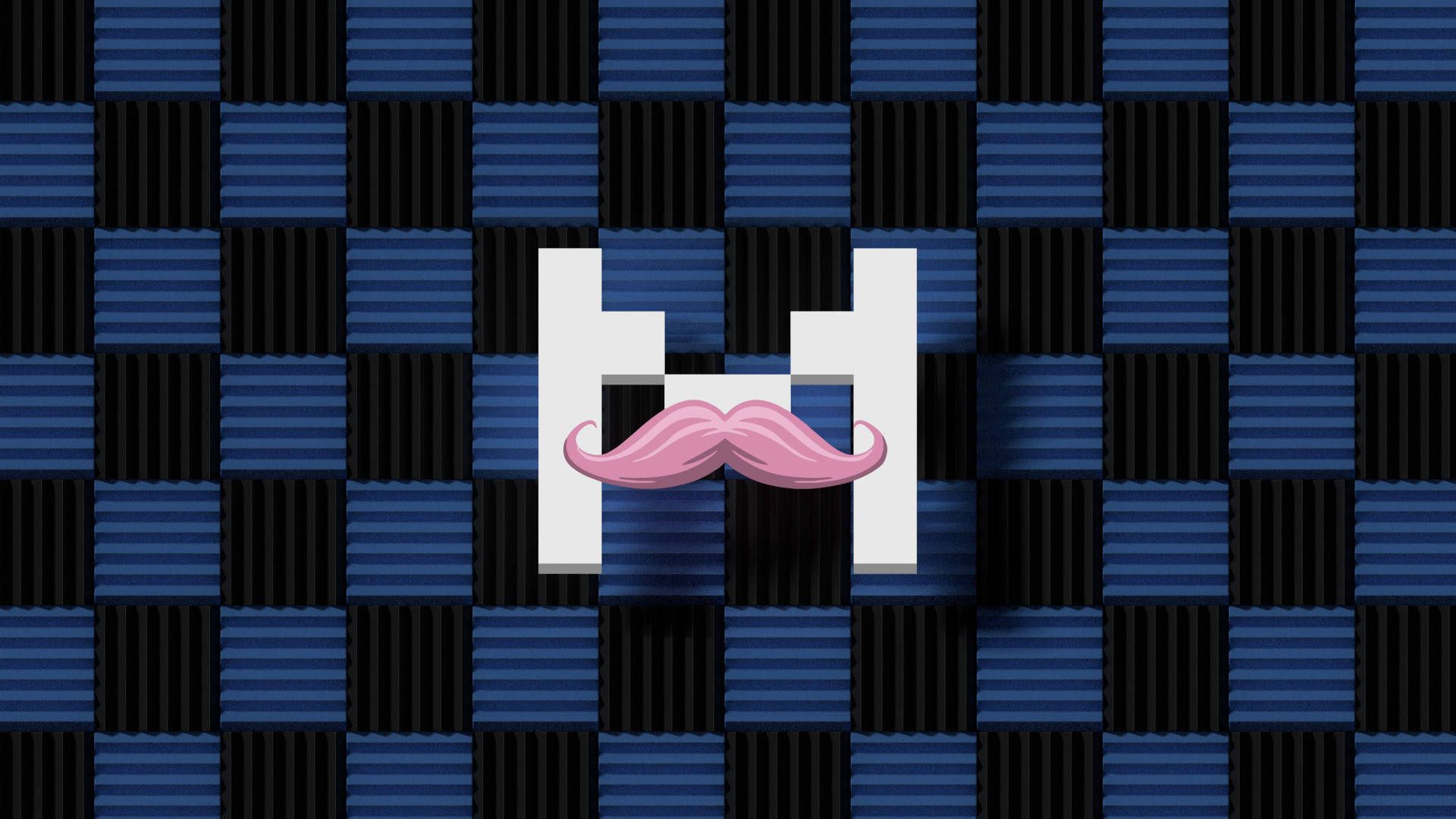 Minecraft Creeper with a pink mustache wallpaper - Markiplier