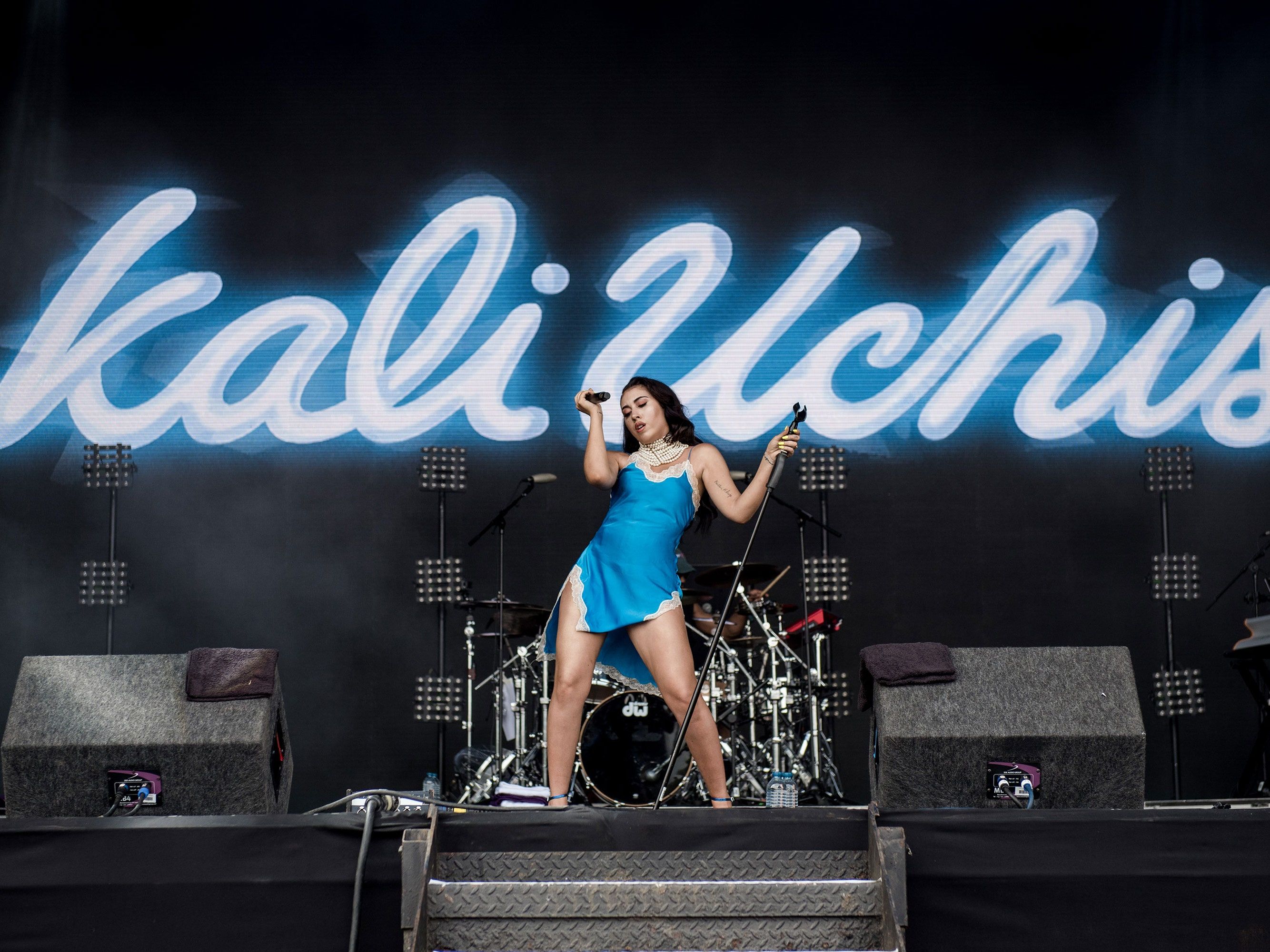 Kali Uchis performs at the 2018 Pitchfork Music Festival in Chicago. - Kali Uchis