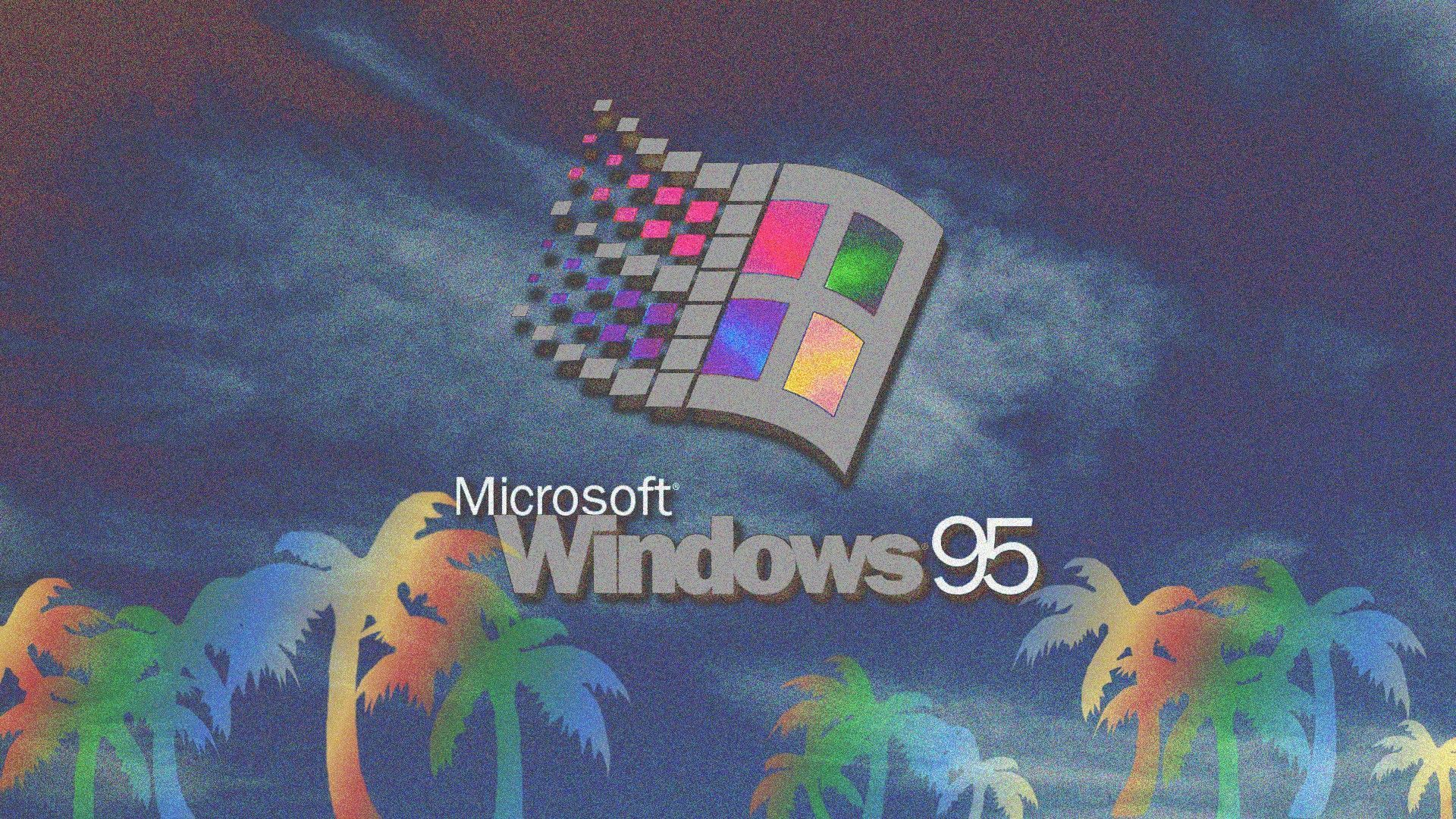 Windows 95 Aesthetic Wallpaper Free Windows 95 Aesthetic Background